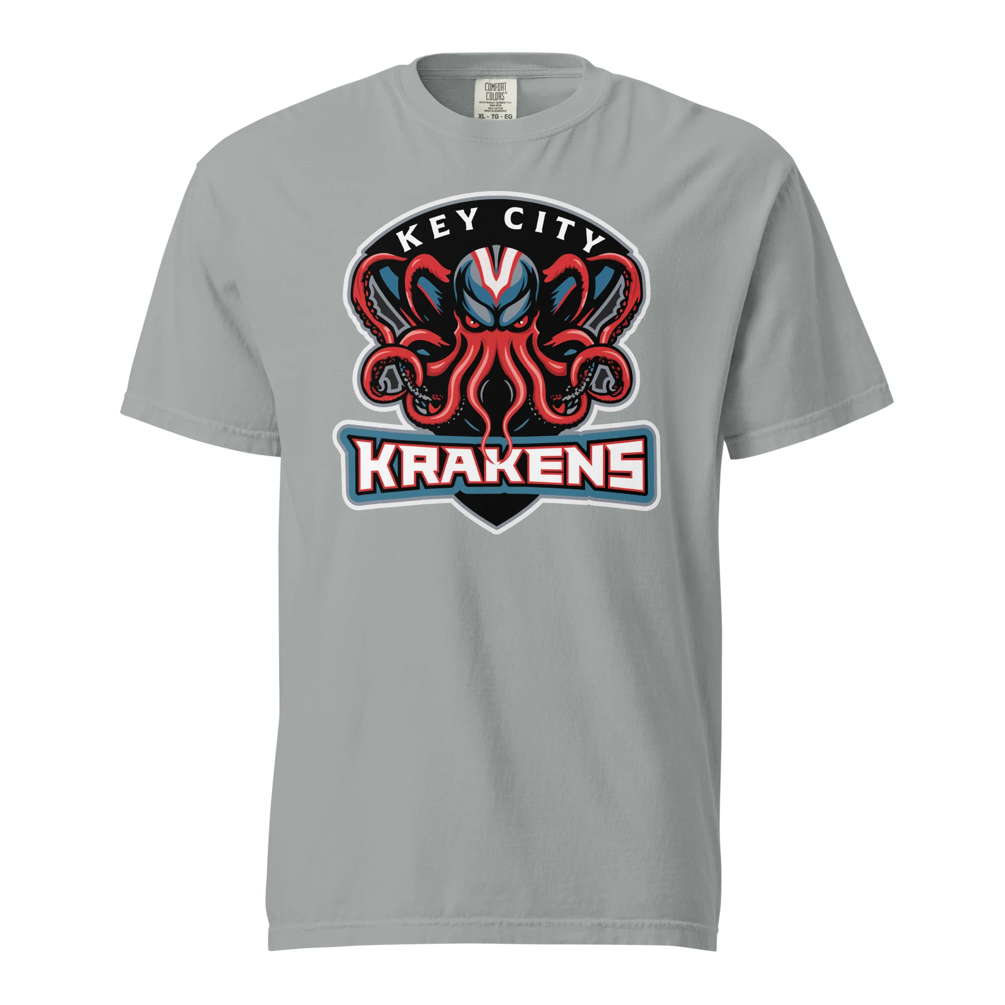 Kraken Unisex garment-dyed t-shirt - Image 4