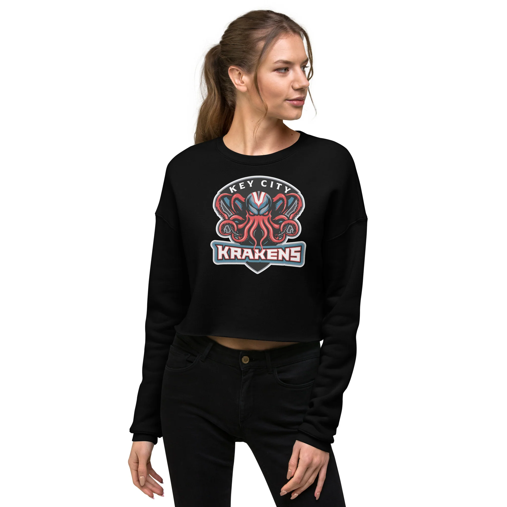 Krakens Crop Sweatshirt