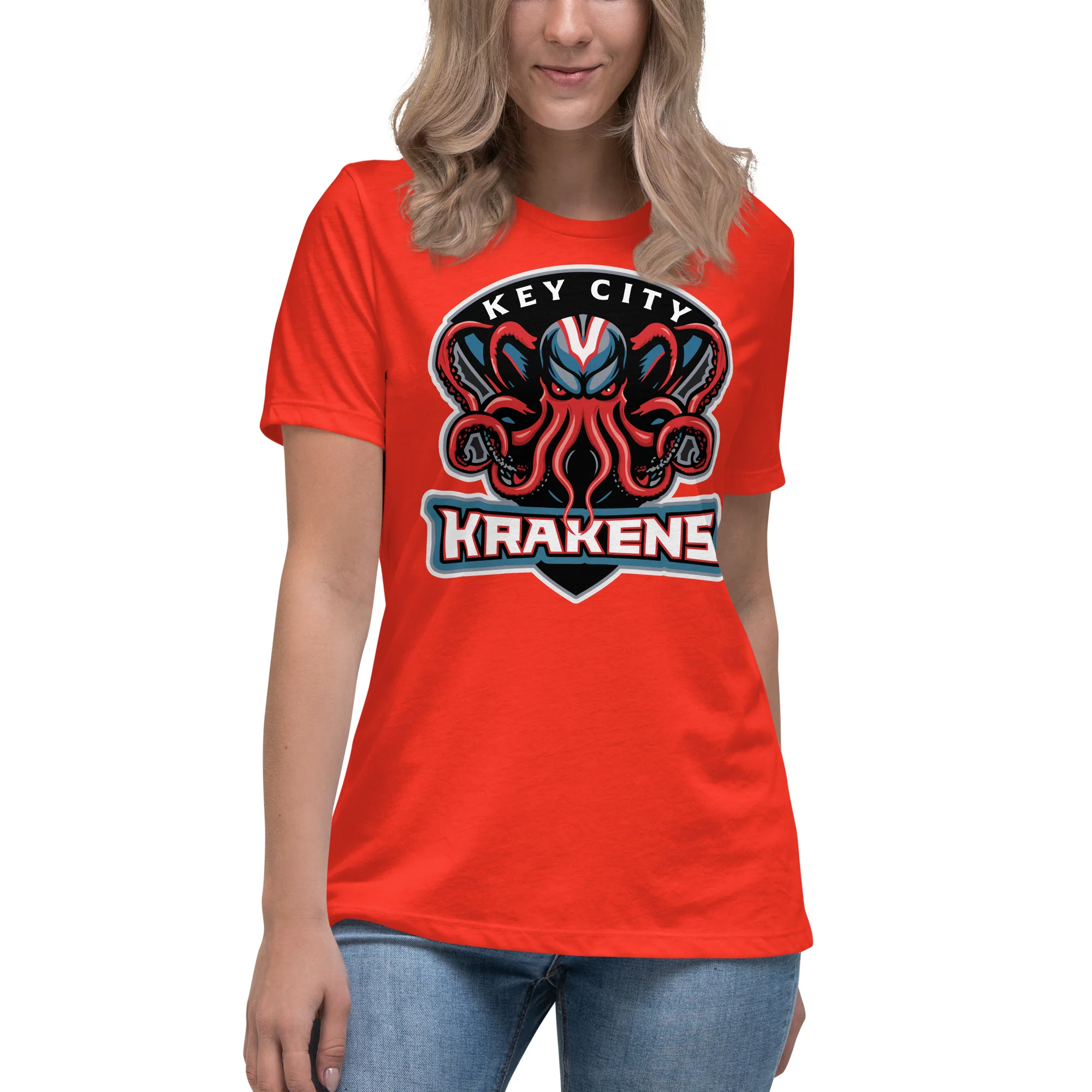 Krakens Women's Relaxed T-Shirt - Image 3