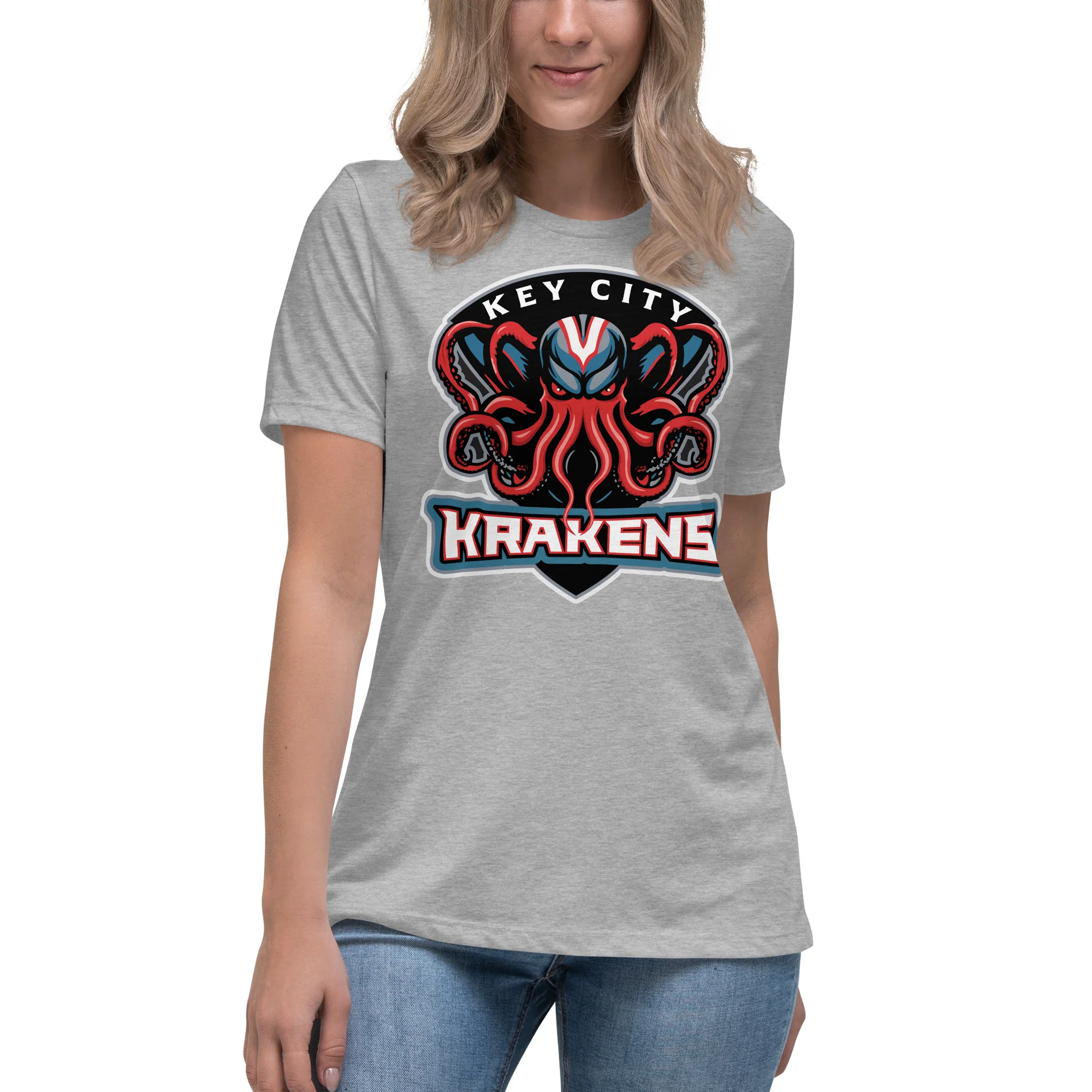 Krakens Women's Relaxed T-Shirt - Image 4