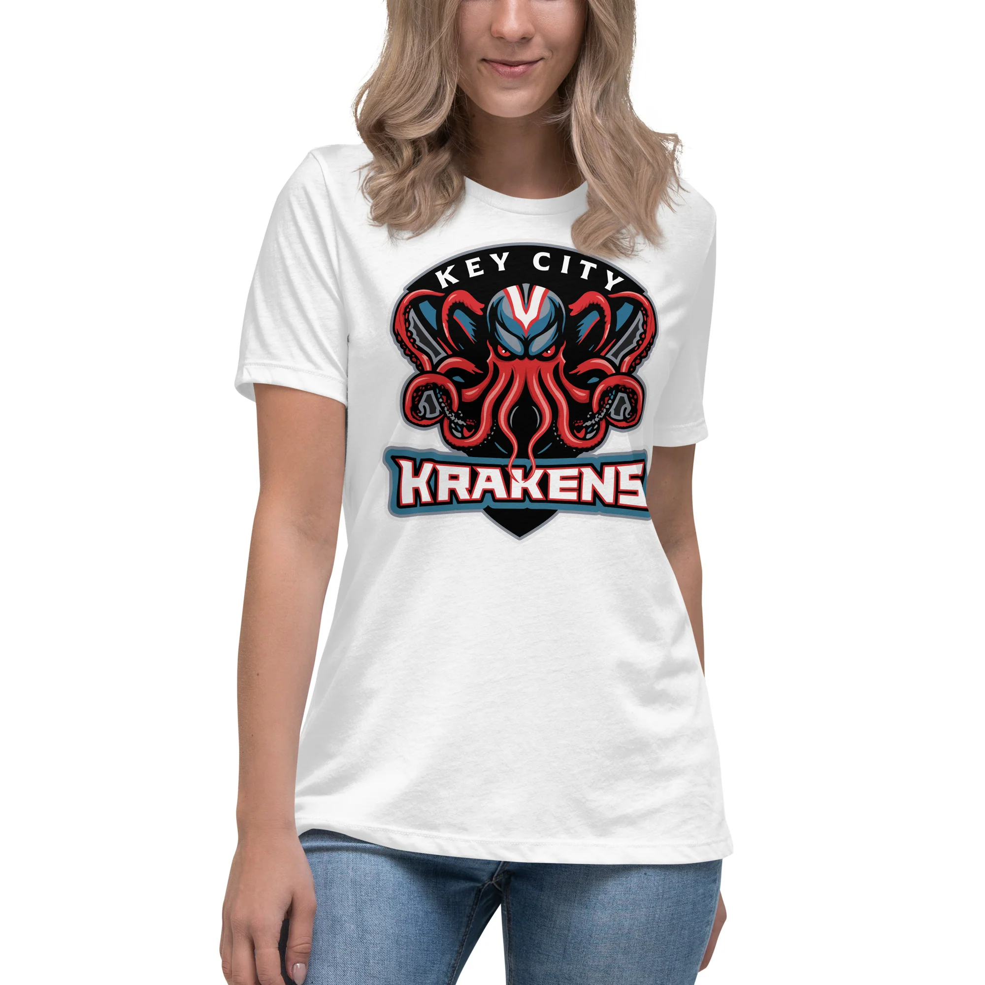 Krakens Women's Relaxed T-Shirt - Image 5