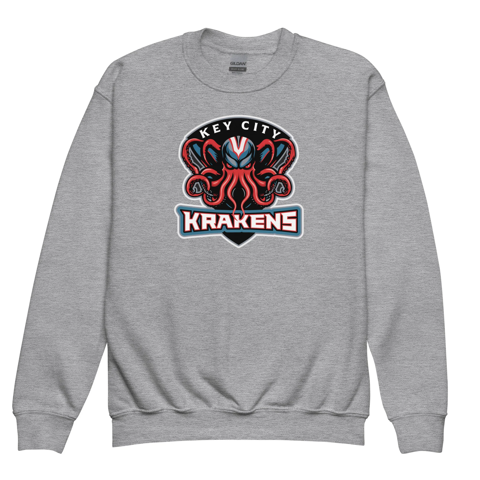 Krakens YOUTH crewneck sweatshirt - Image 3