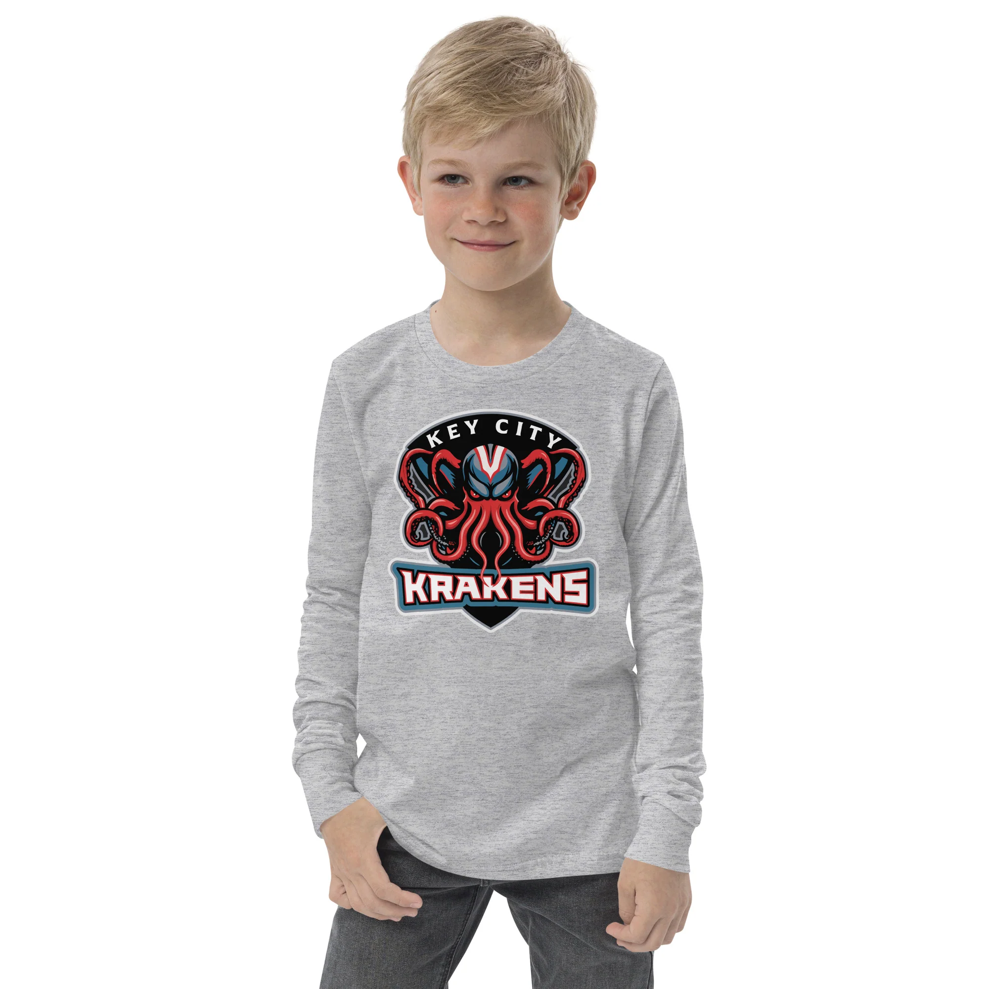 Krakens Youth long sleeve tee - Image 3