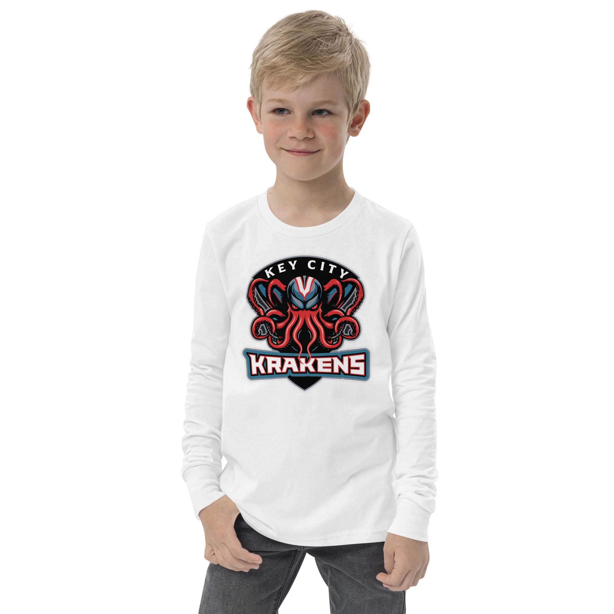 Krakens Youth long sleeve tee - Image 4
