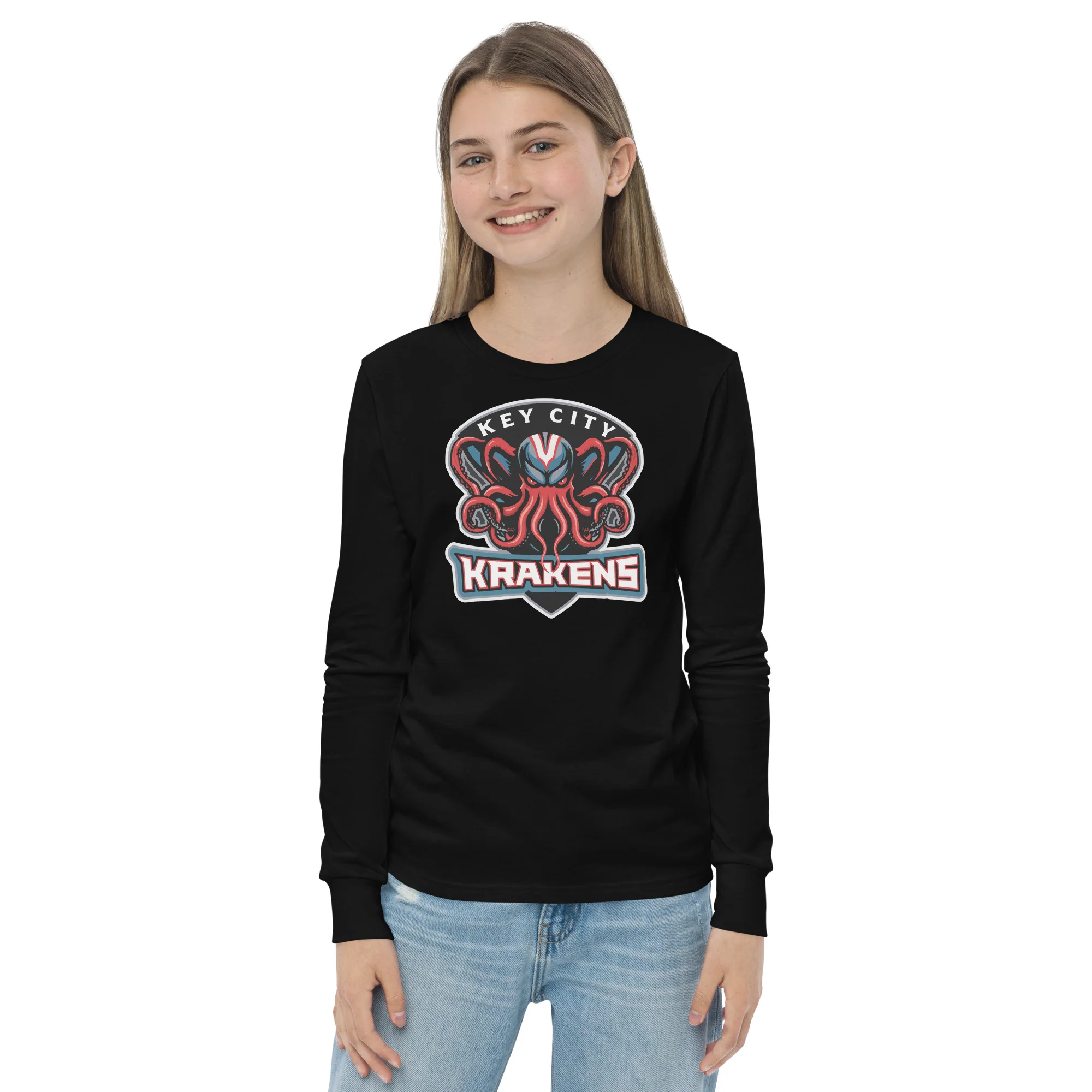 Krakens Youth long sleeve tee - Image 5