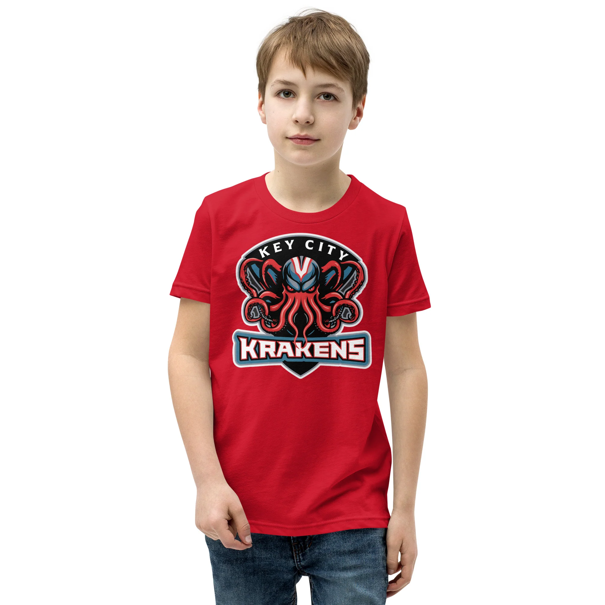 Krakens Youth Short Sleeve T-Shirt - Image 3