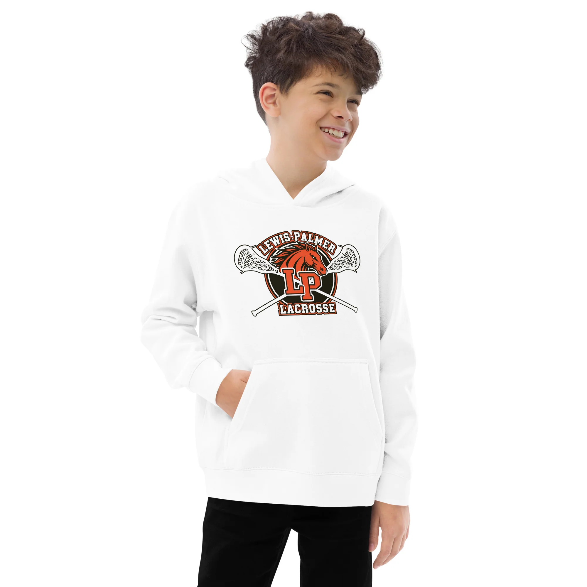Lewis Palmer Youth Fleece Hoodie - Image 4