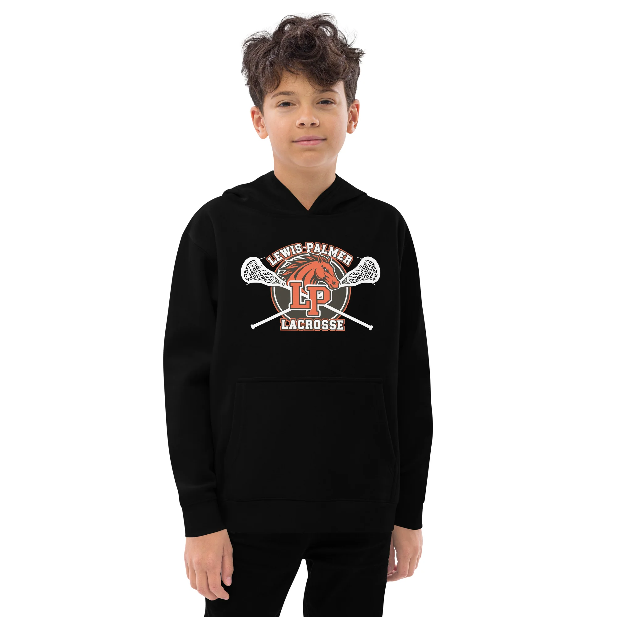 Lewis Palmer Youth Fleece Hoodie - Image 5