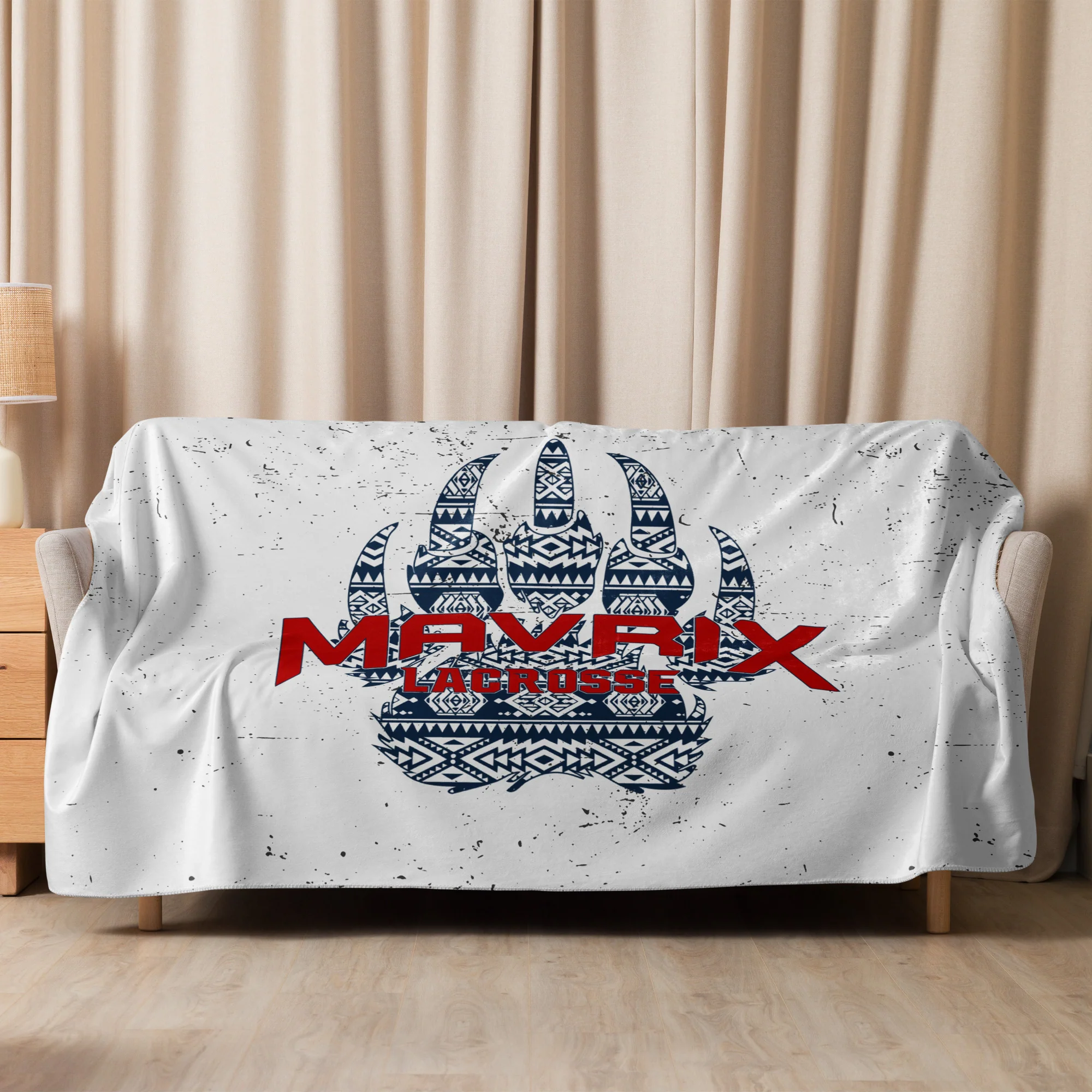 Mavrix Claw Sherpa blanket