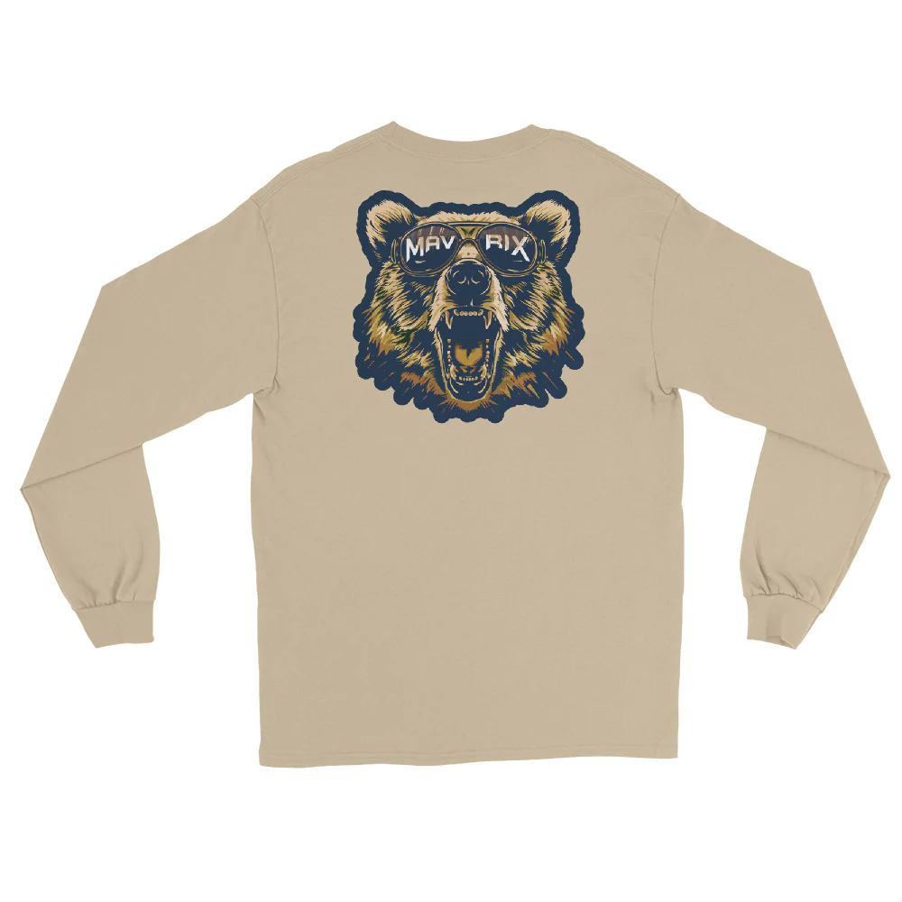 Mavrix Menās Dual-Print Long Sleeve Shirt - Image 2