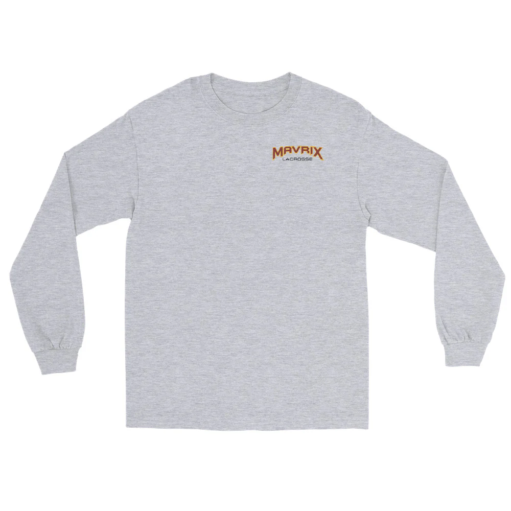 Mavrix Menās Dual-Print Long Sleeve Shirt - Image 3
