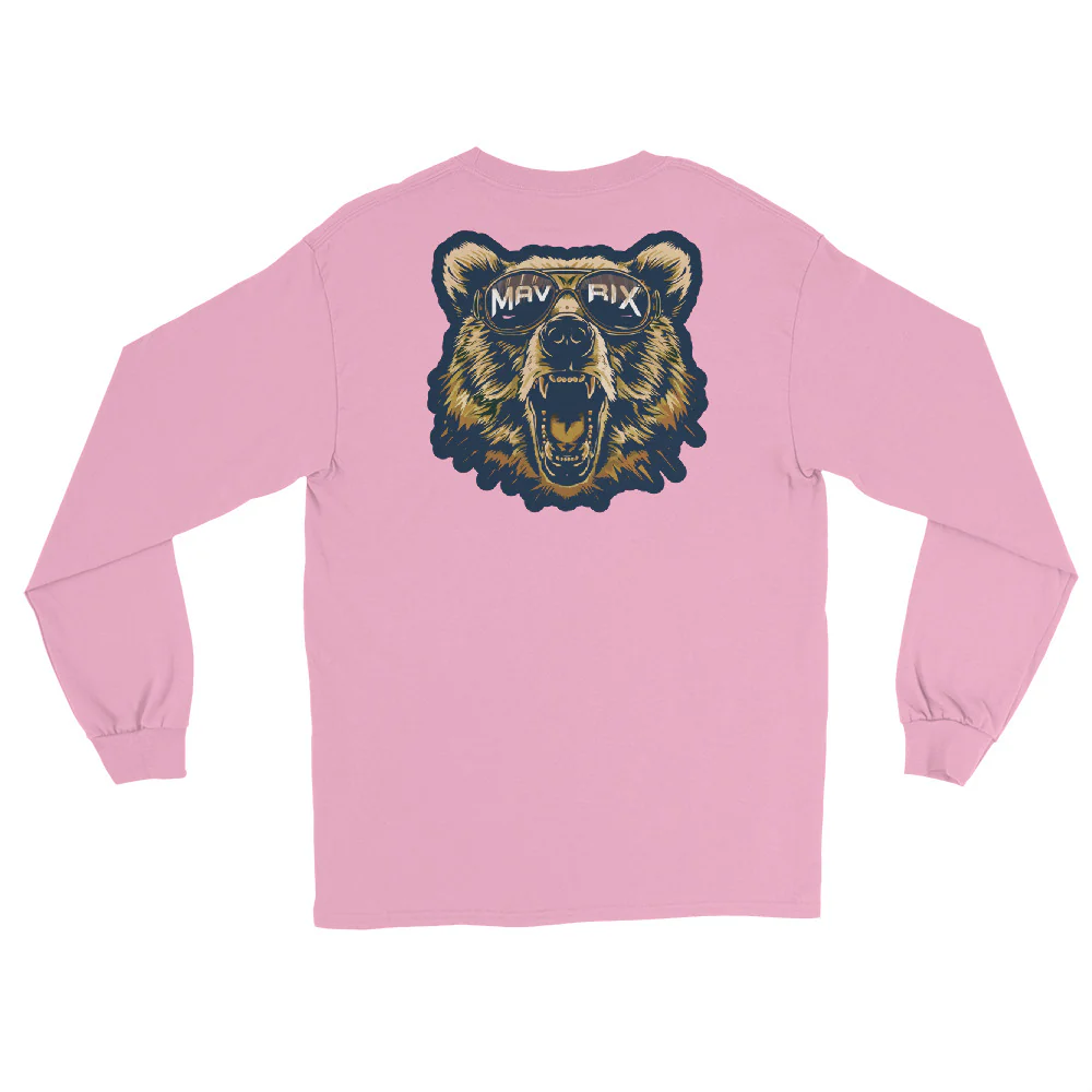 Mavrix Menās Dual-Print Long Sleeve Shirt - Image 6