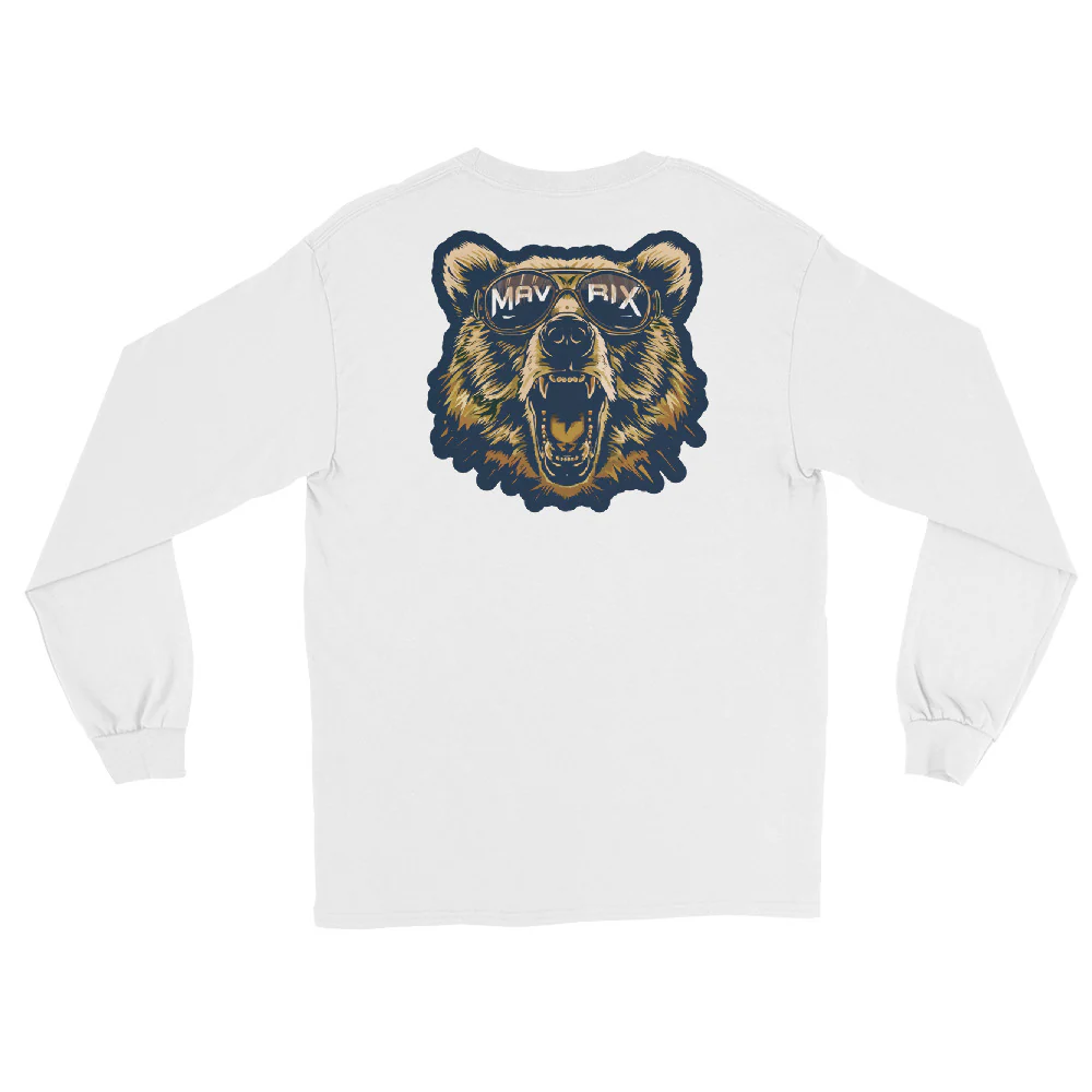 Mavrix Menās Dual-Print Long Sleeve Shirt - Image 8