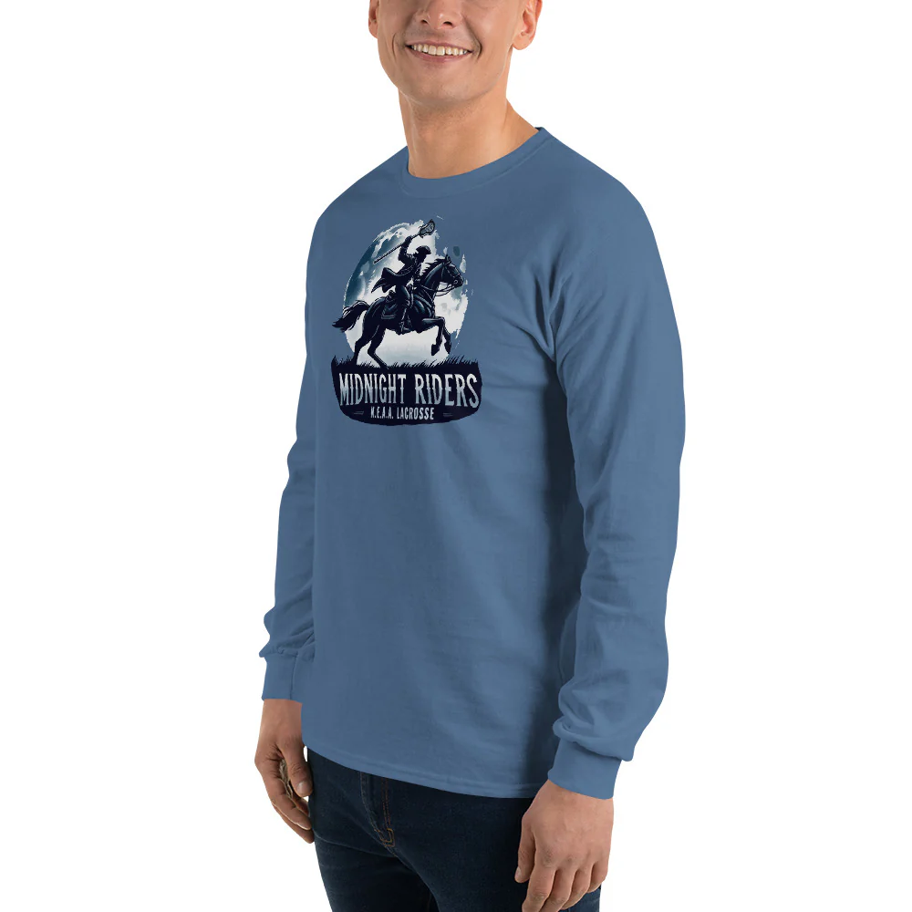 Midnight Riders Men’s Long Sleeve Shirt - Image 3