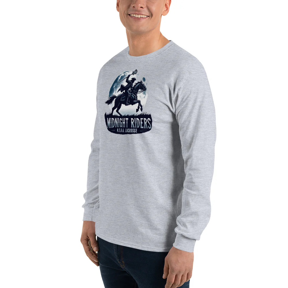 Midnight Riders Men’s Long Sleeve Shirt - Image 5