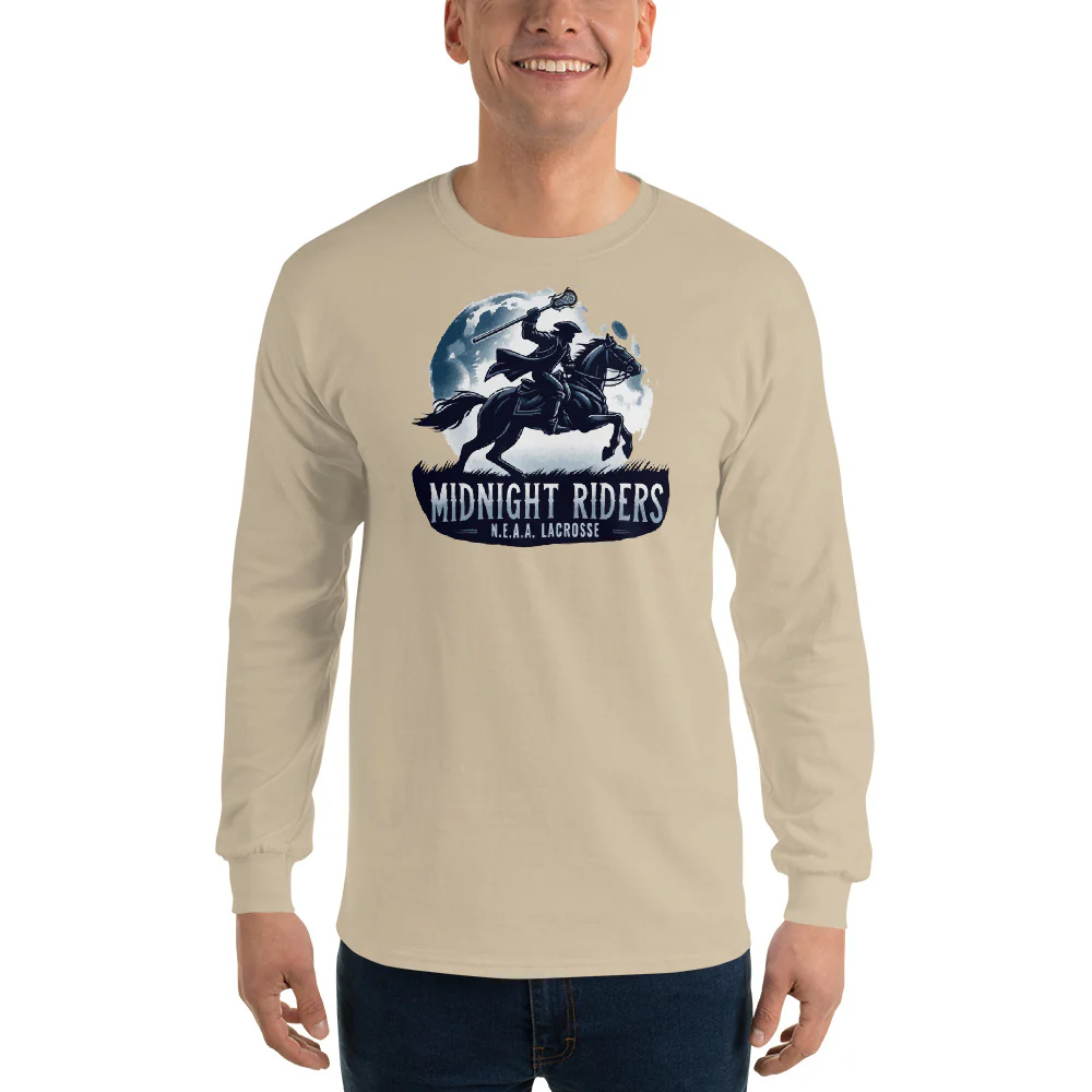 Midnight Riders Men’s Long Sleeve Shirt - Image 6