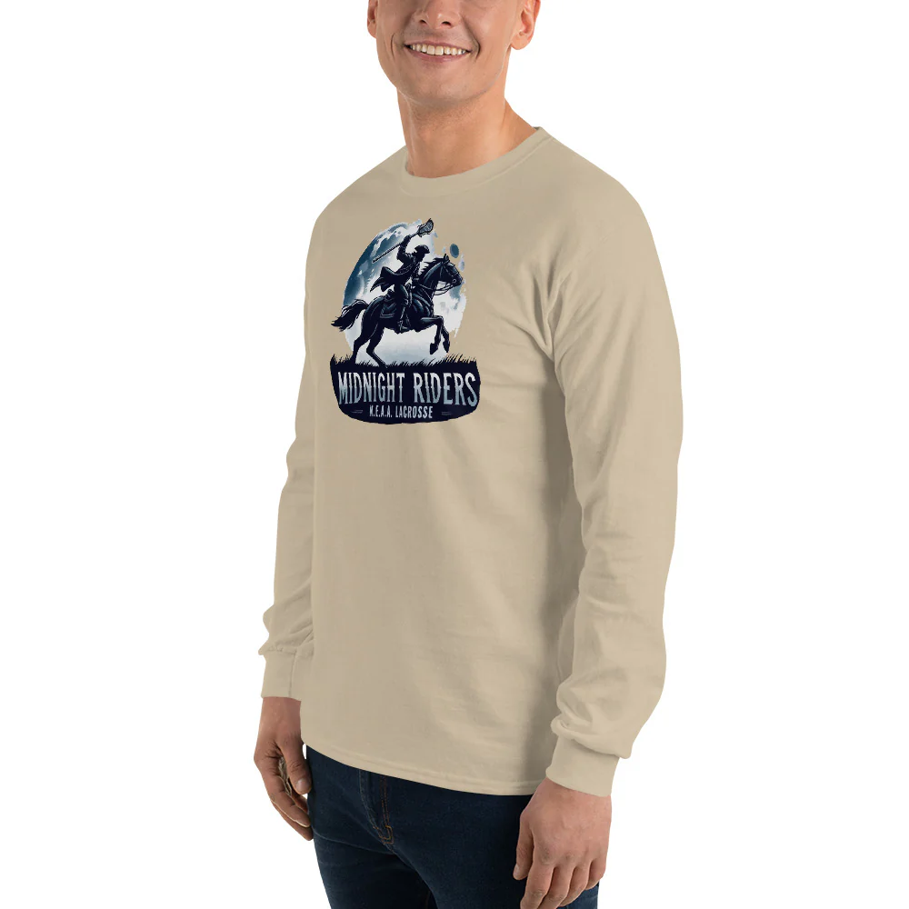 Midnight Riders Men’s Long Sleeve Shirt - Image 7