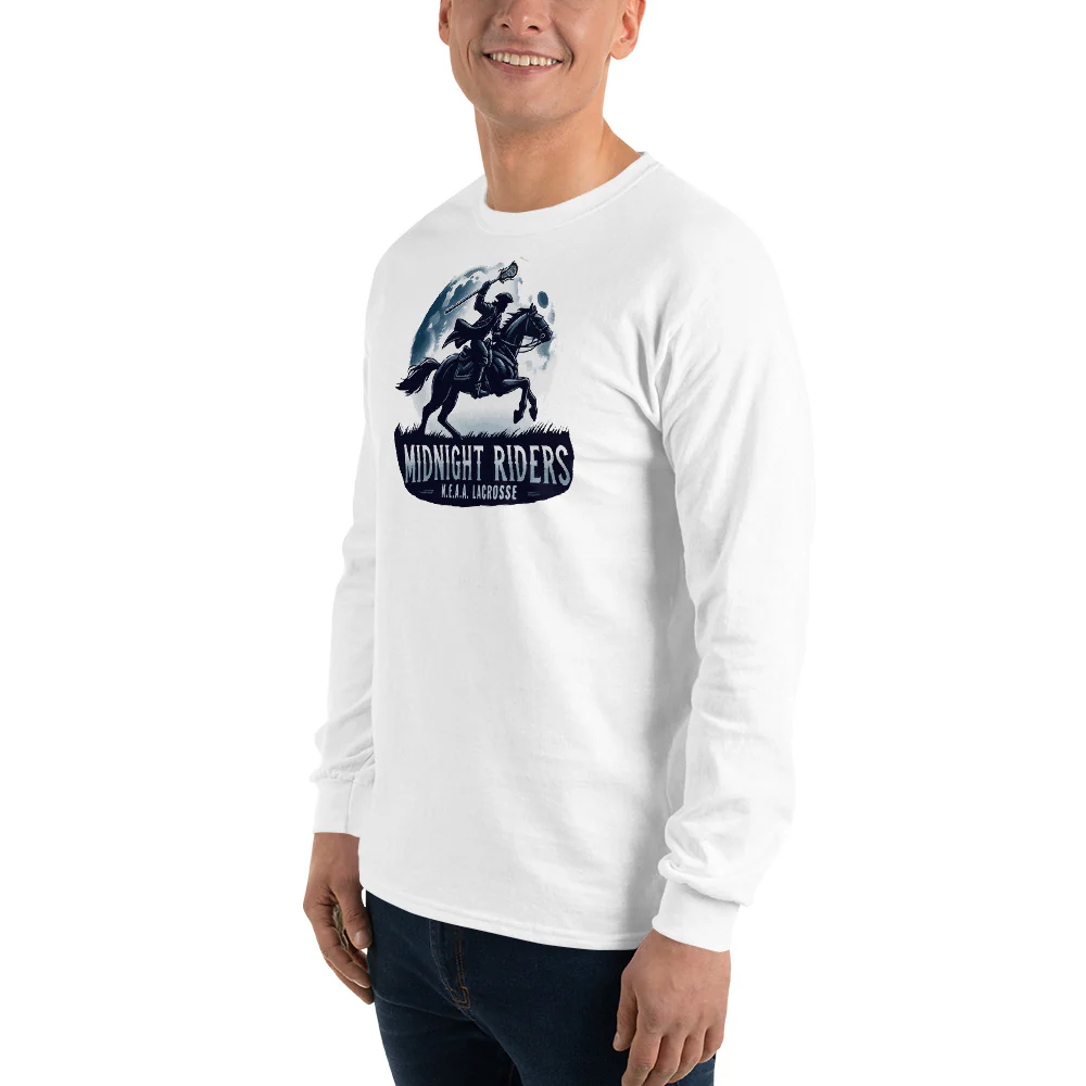 Midnight Riders Men’s Long Sleeve Shirt - Image 8
