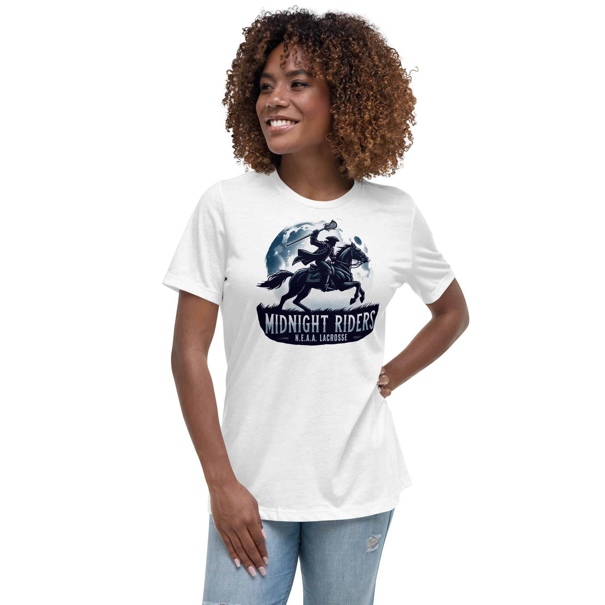 Midnight Riders Women's Relaxed T-Shirt - Image 5