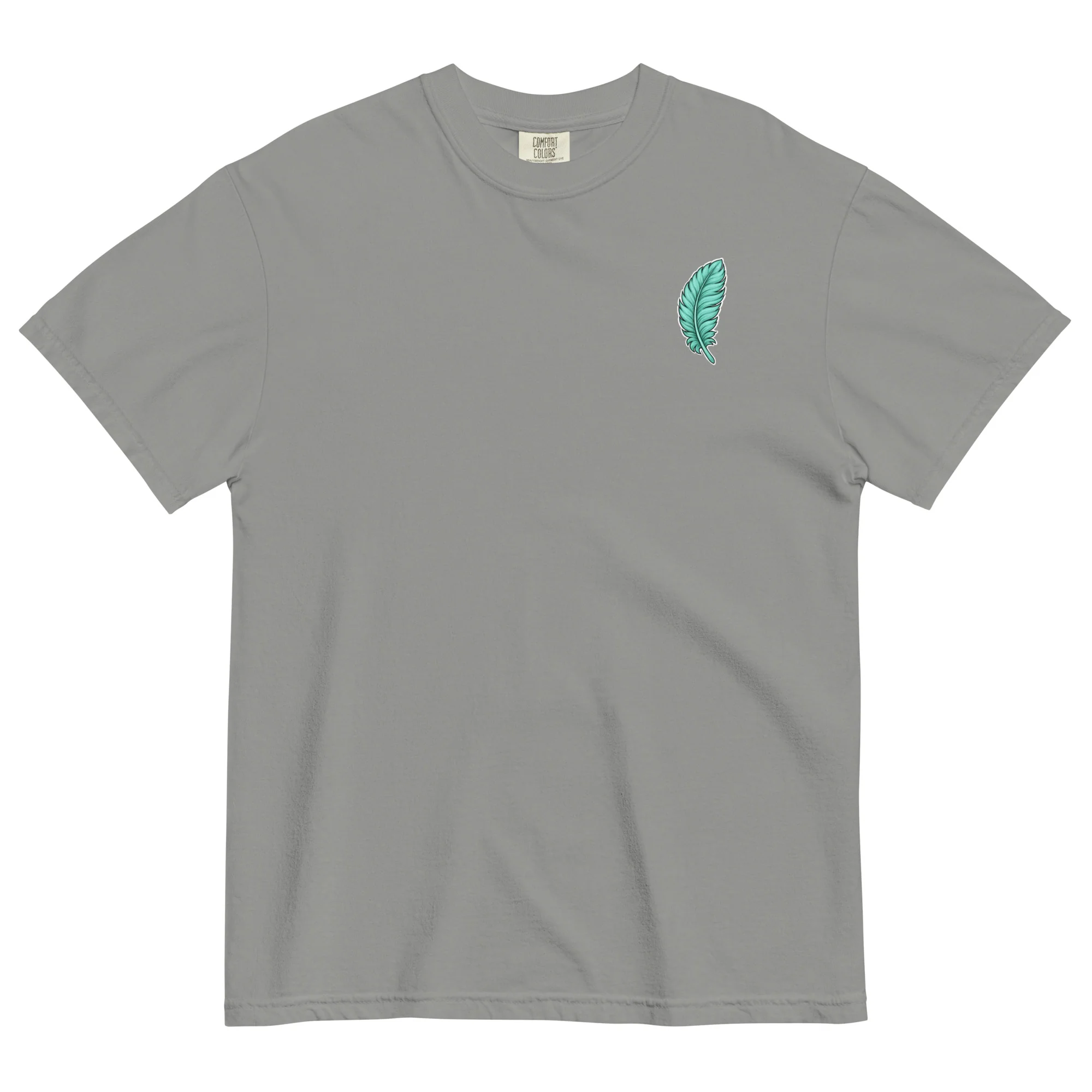 Mingos Unisex garment-dyed heavyweight t-shirt - Image 3