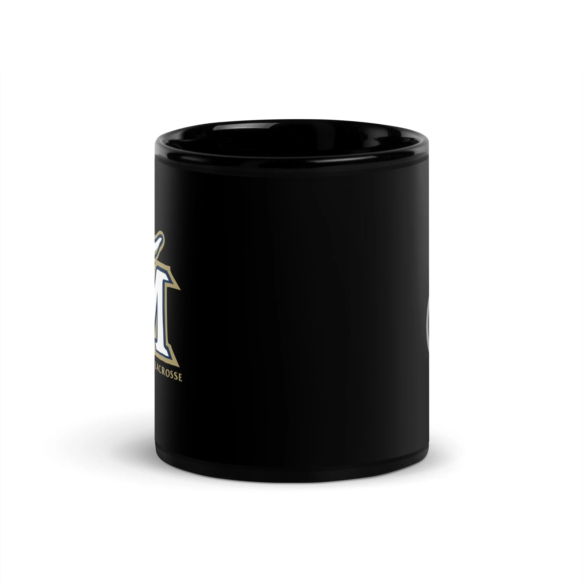 Montreat Black Glossy Mug - Image 3