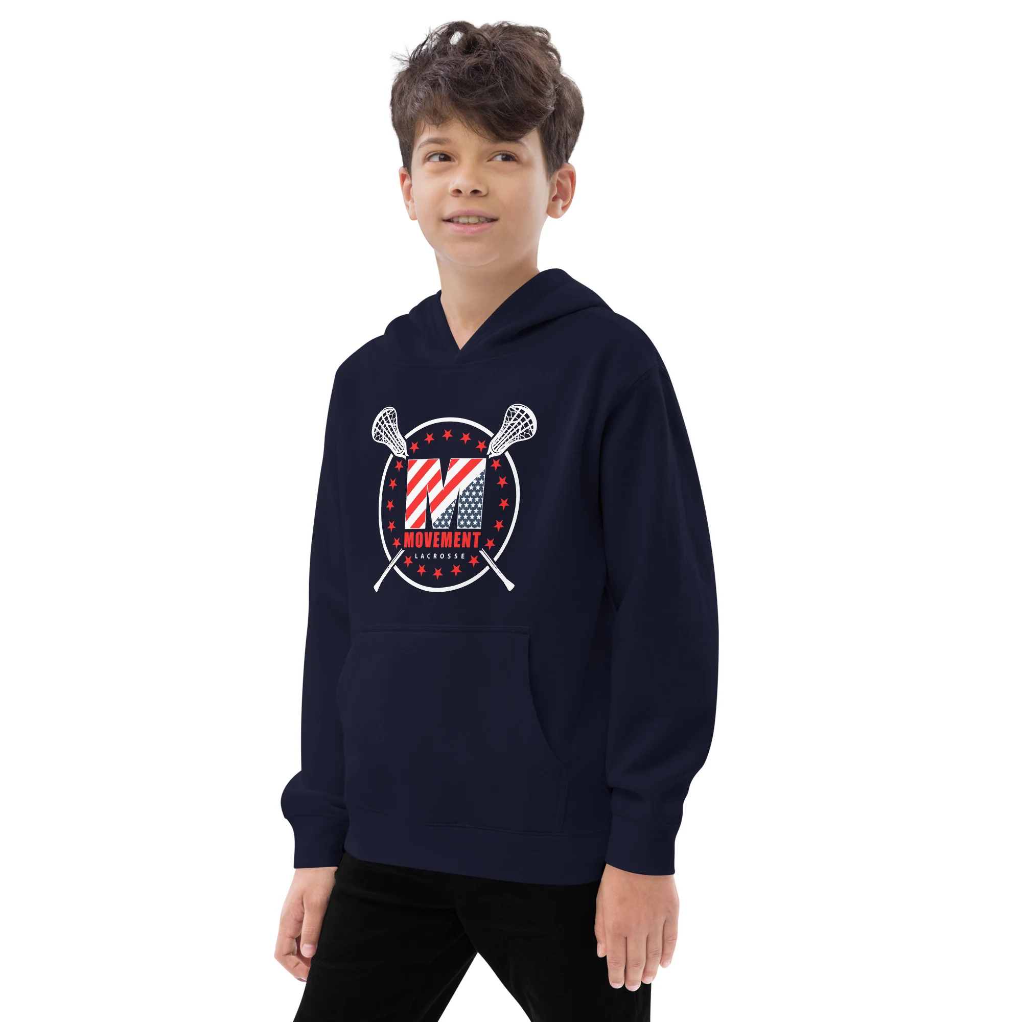 Movement - Classic - Youth Fleece Hoodie - Image 3