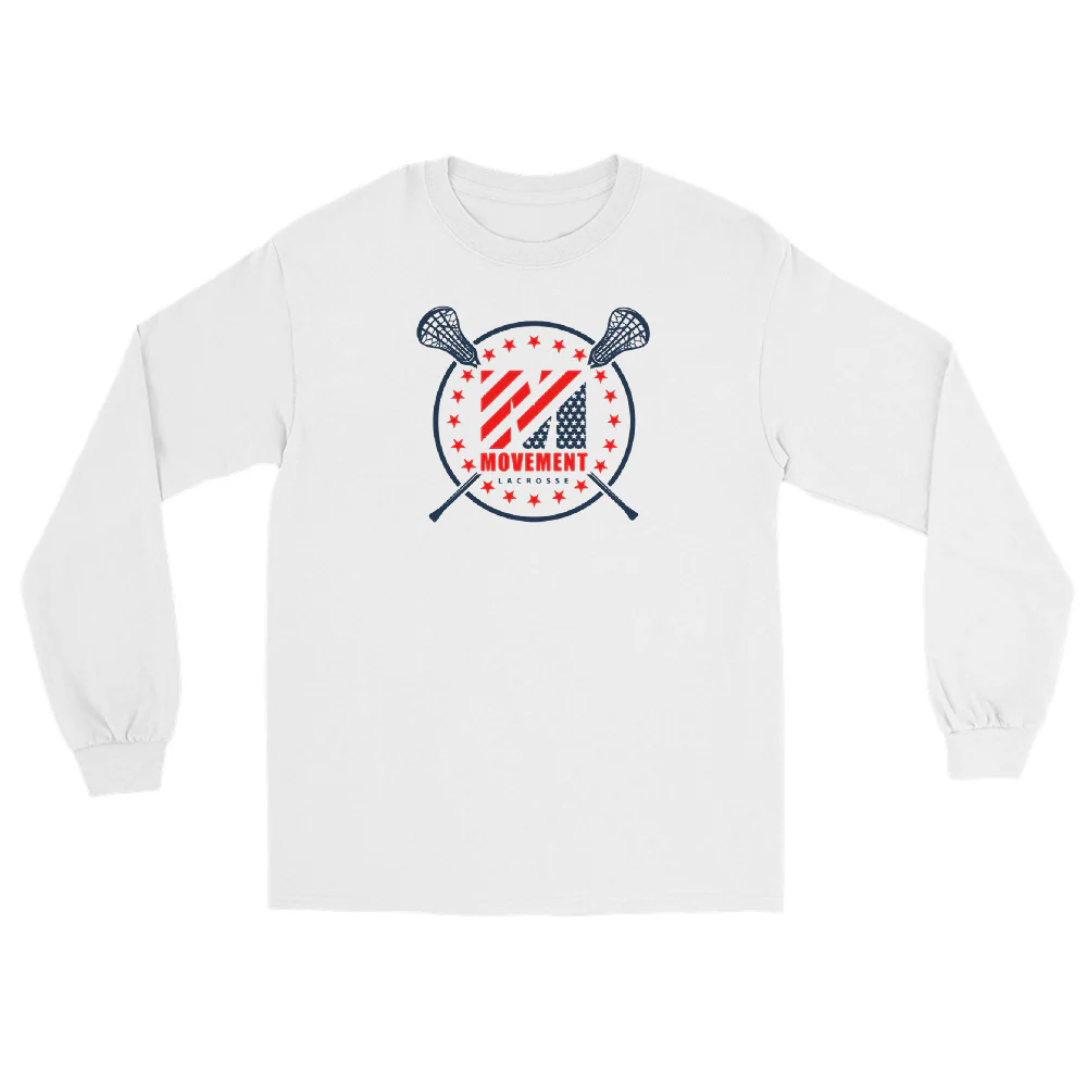 Movement - Script - Menās Long Sleeve Shirt - Image 5