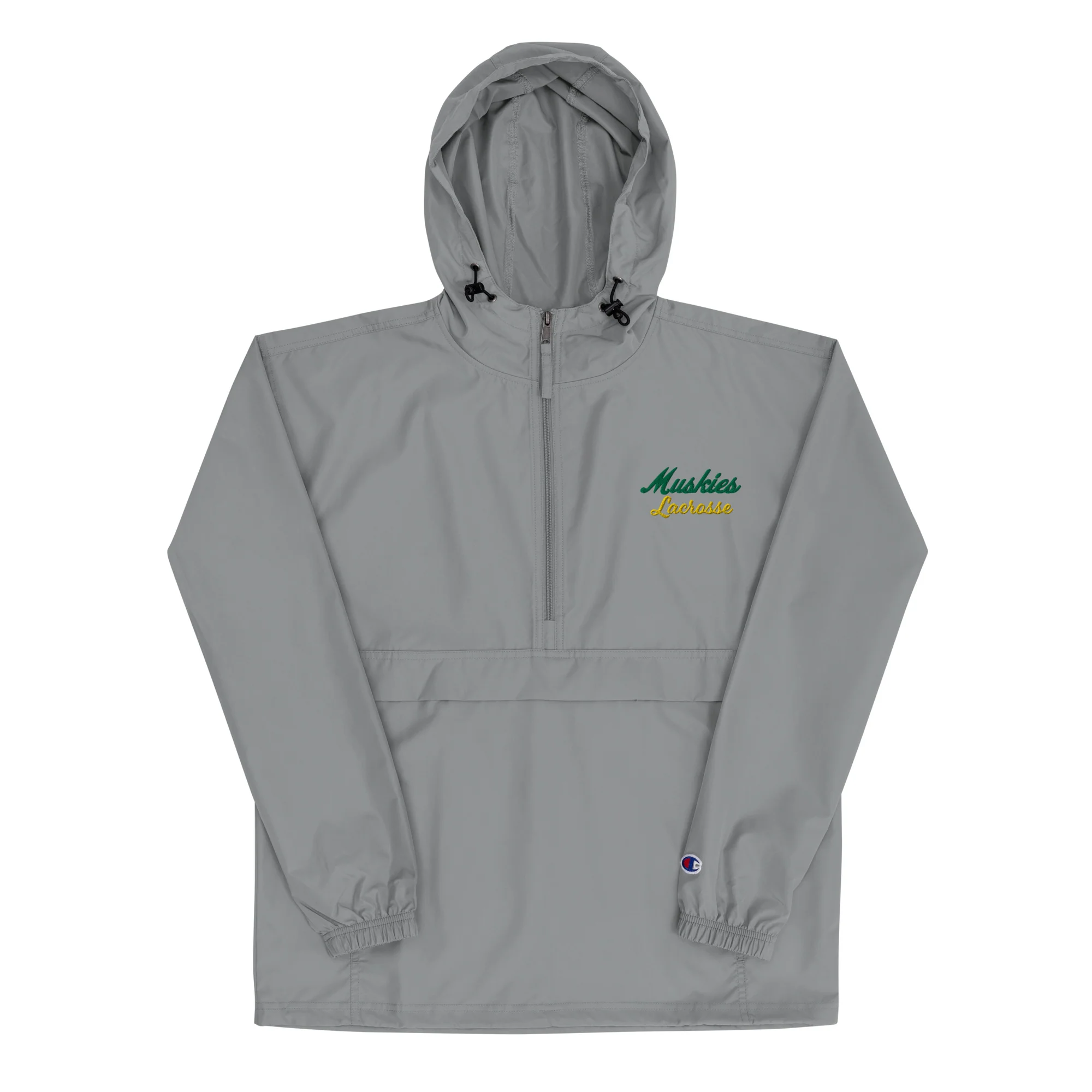 Muskies Embroidered Champion Packable Jacket