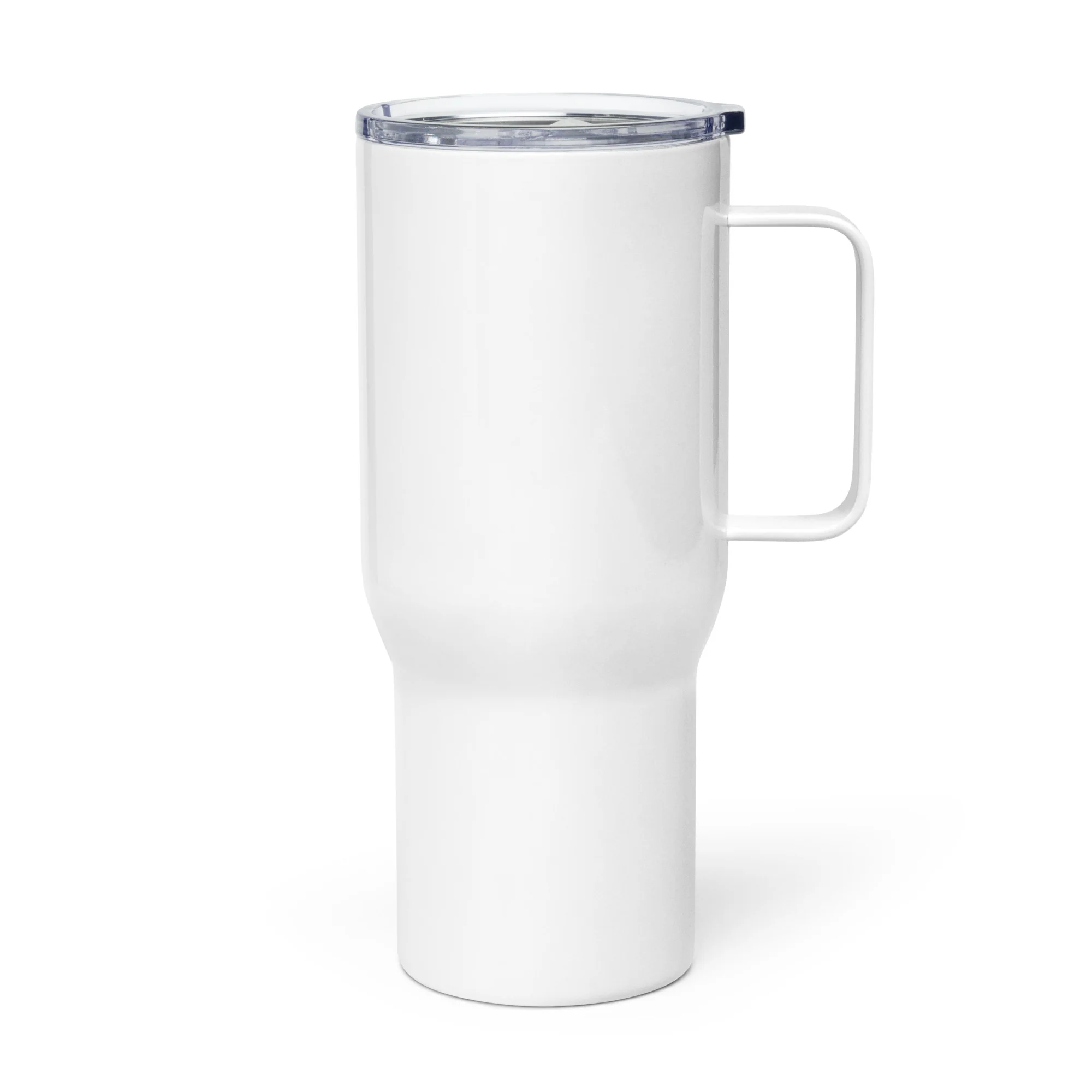 Muskies Travel mug with a handle - Image 3