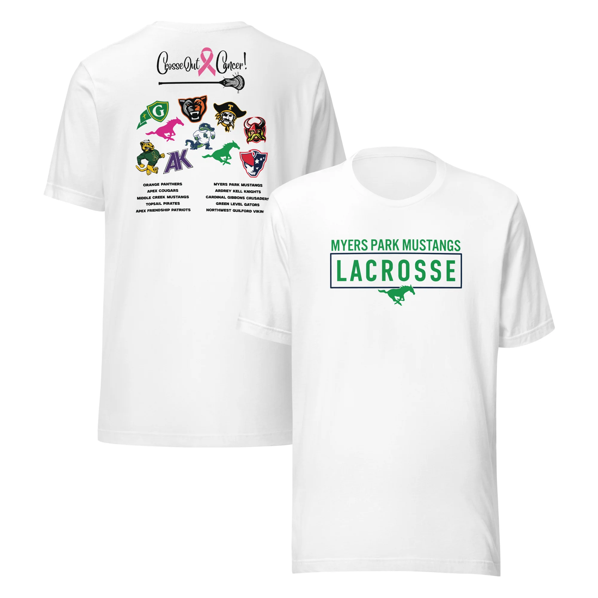 Myers Park Unisex t-shirt - Image 2