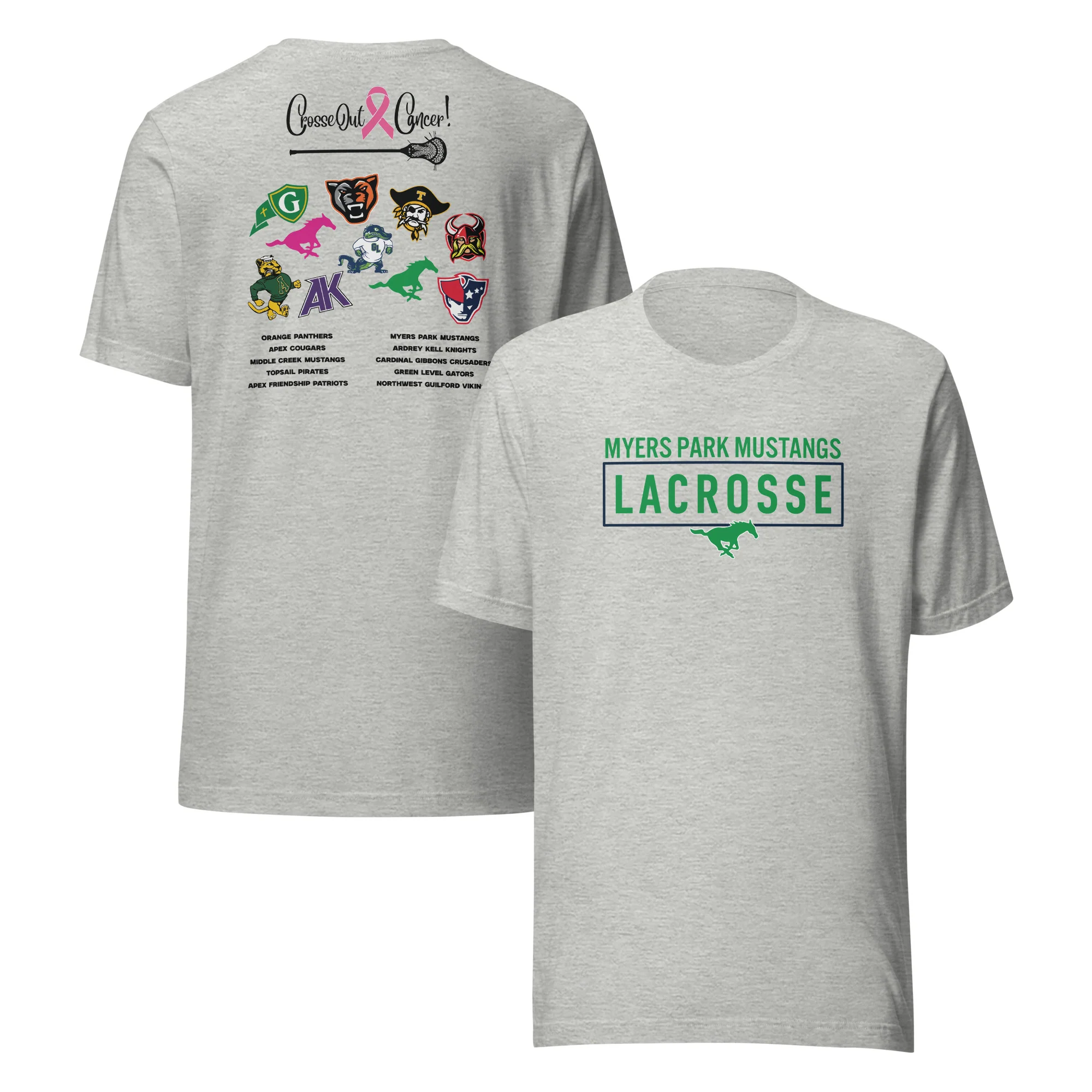 Myers Park Unisex t-shirt - Image 3