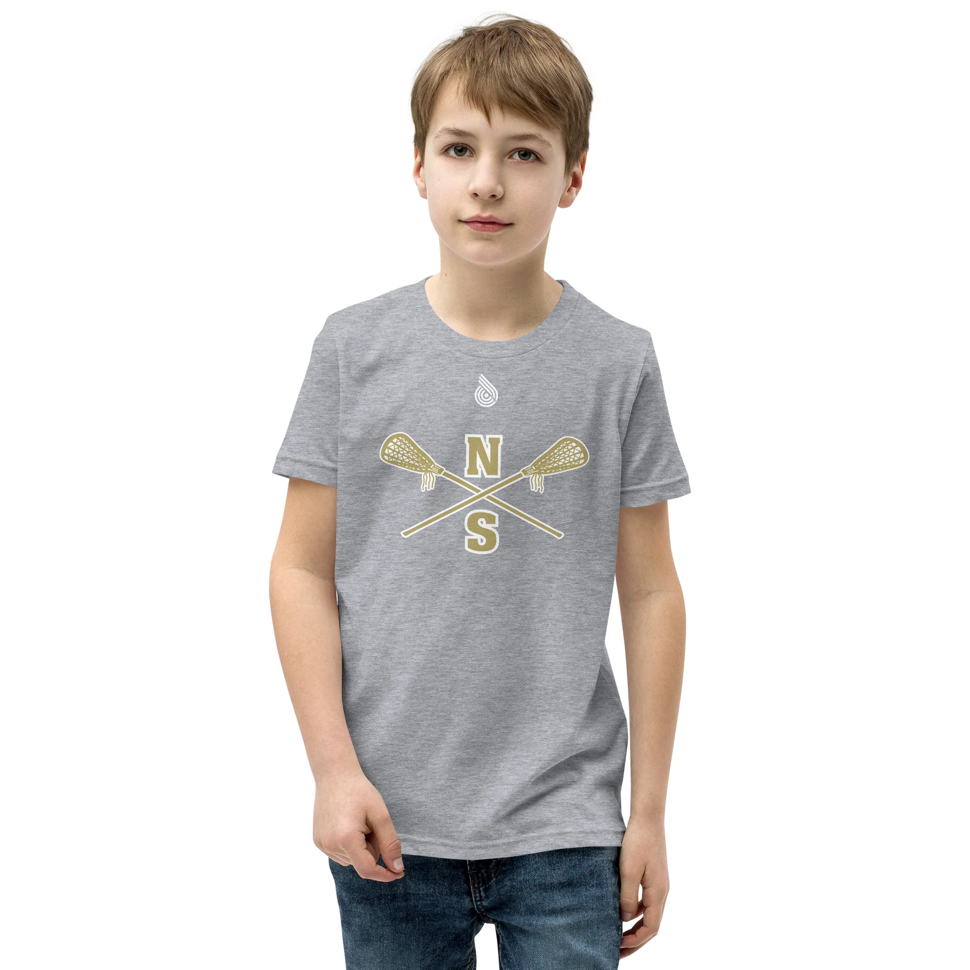 N-S Youth Short Sleeve T-Shirt (Boys Logo) - Image 7