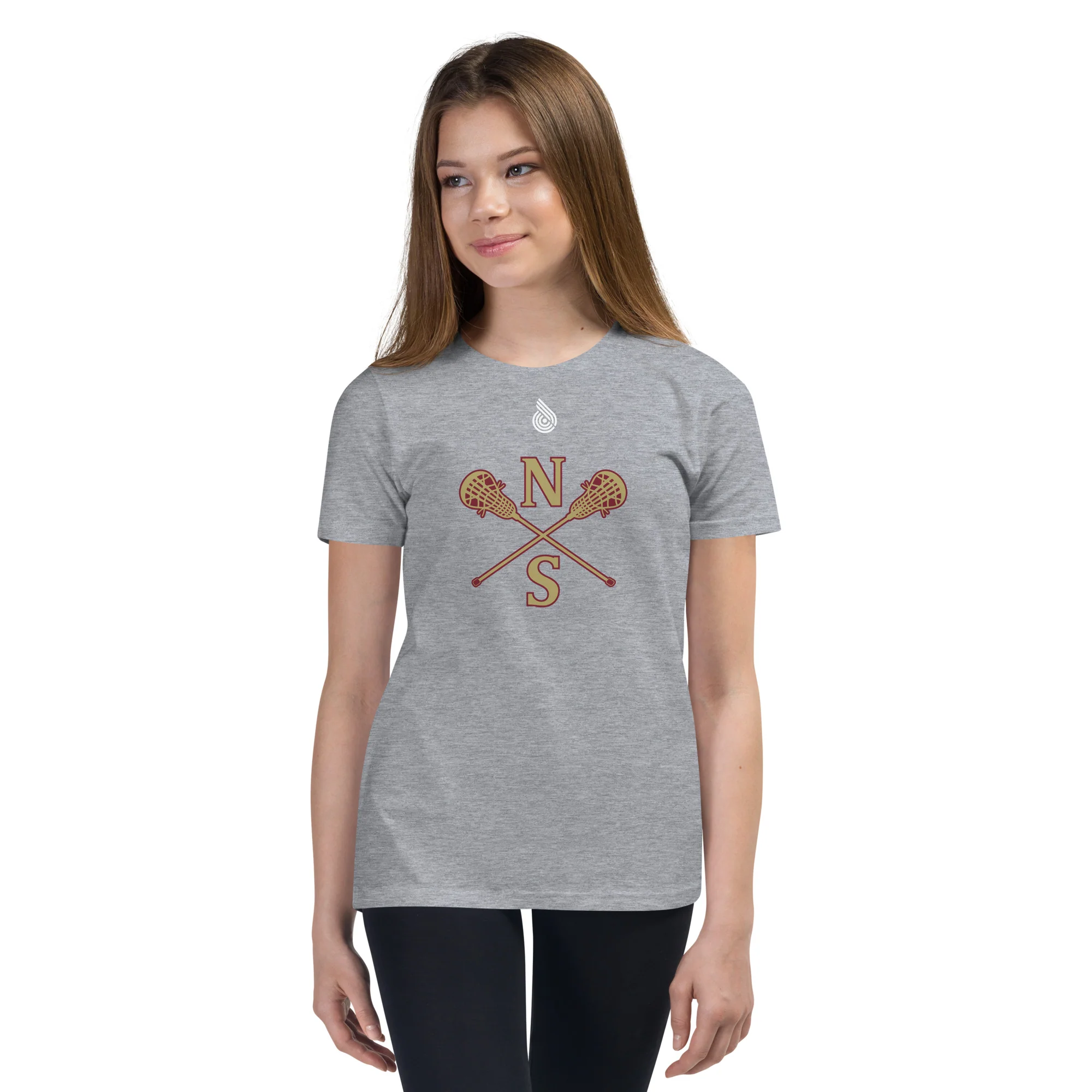 N-S Youth Short Sleeve T-Shirt (Girls Logo) - Image 3