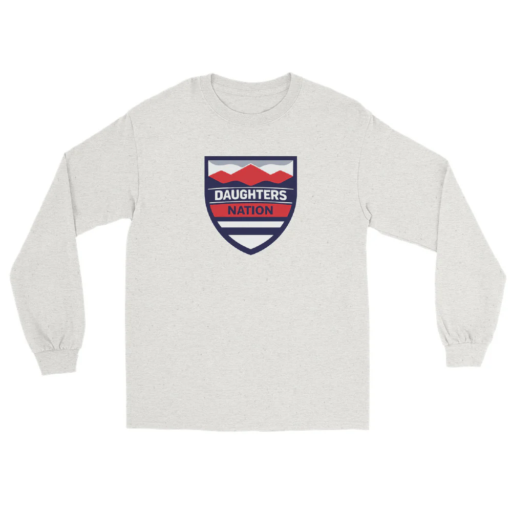 Nation Crest Menās Long Sleeve Shirt