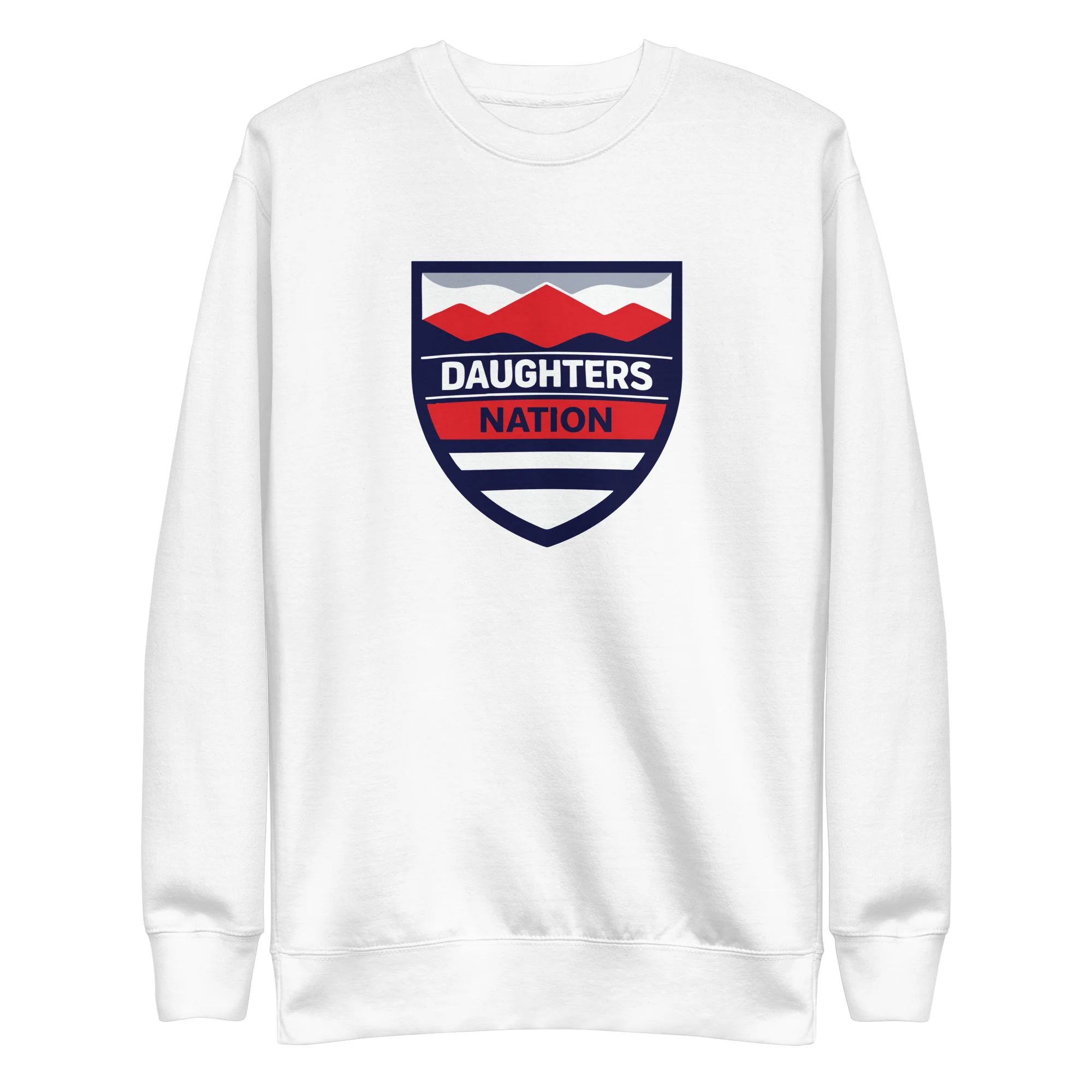 Nation Crest Unisex Crewneck Sweatshirt - Image 5