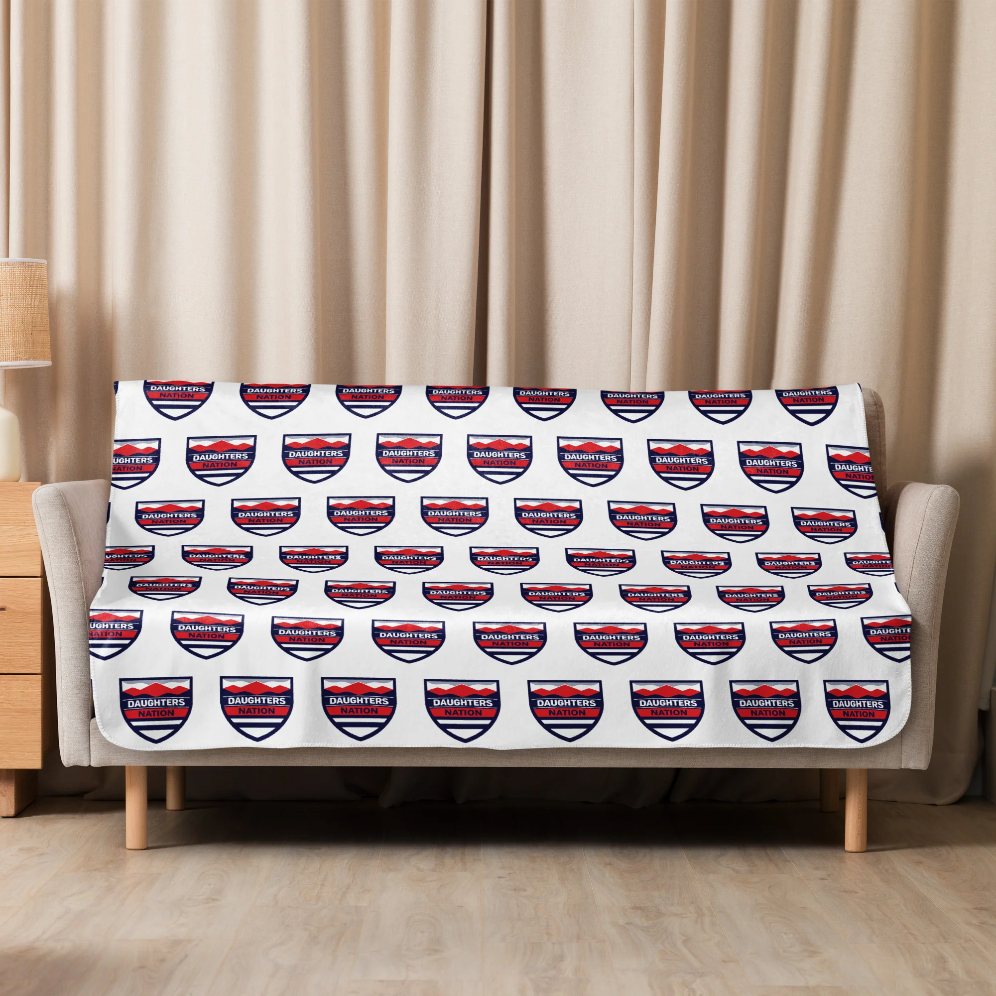 Nation Repeating Sherpa blanket - Image 3