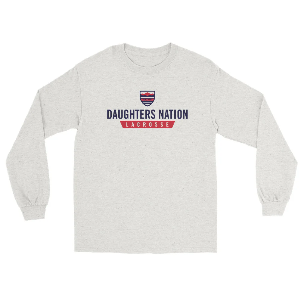 Nation Stacked Menās Long Sleeve Shirt - Image 4