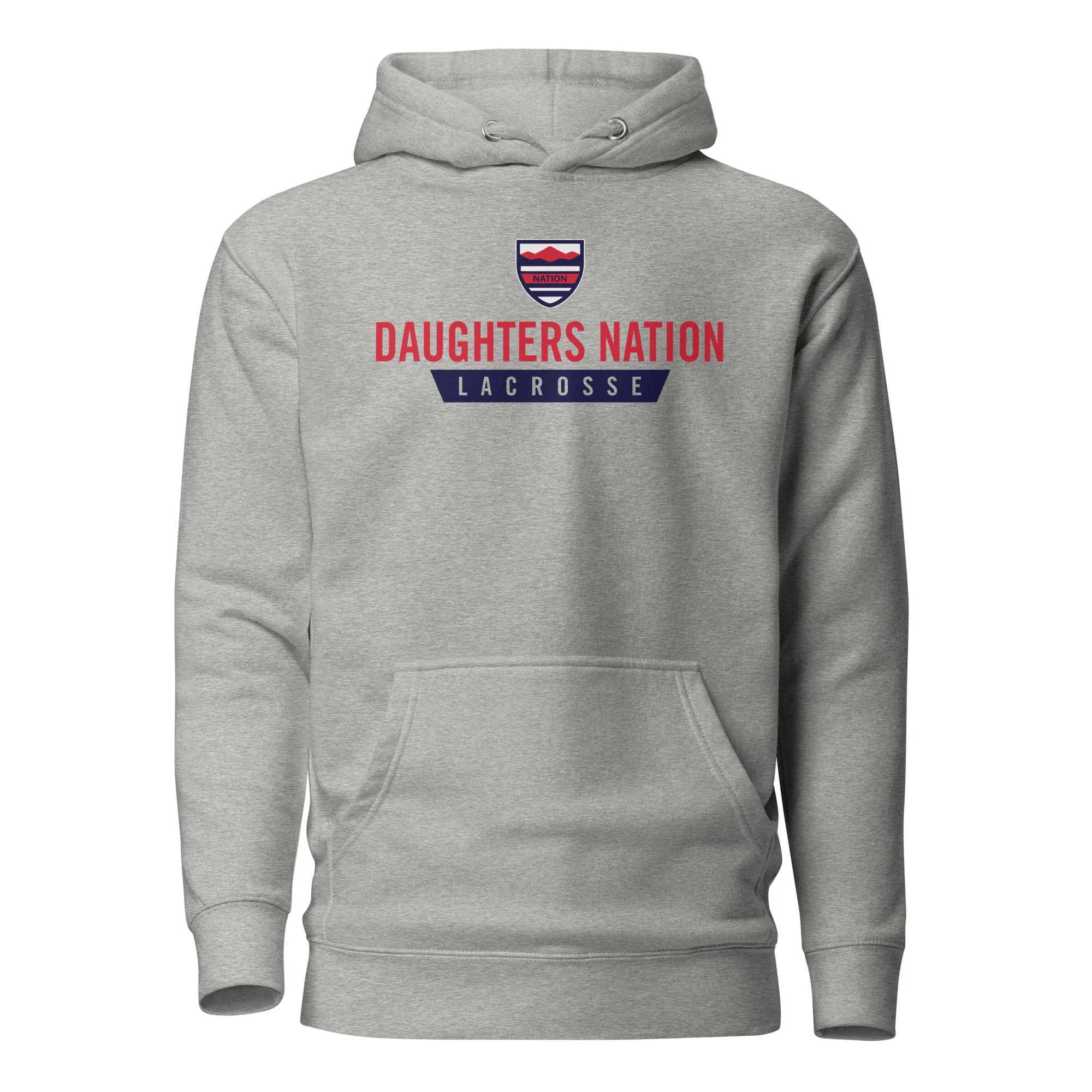 Nation Stacked Unisex Hoodie - Image 2