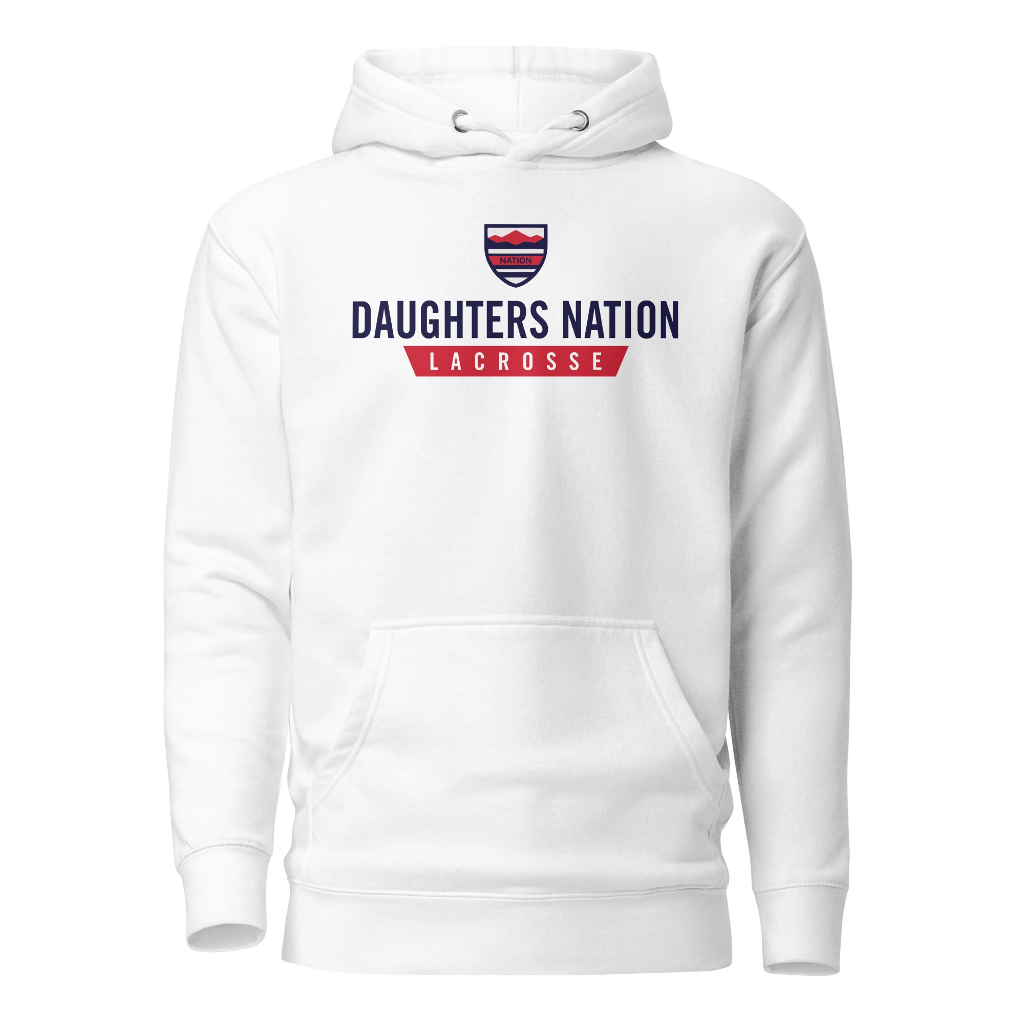 Nation Stacked Unisex Hoodie - Image 3