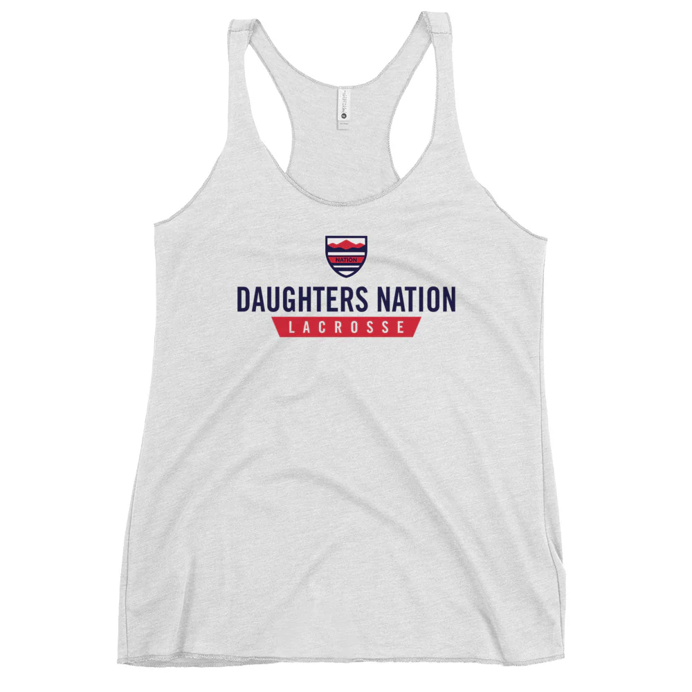 Nation Stacked Women's Racerback Tank - Image 3