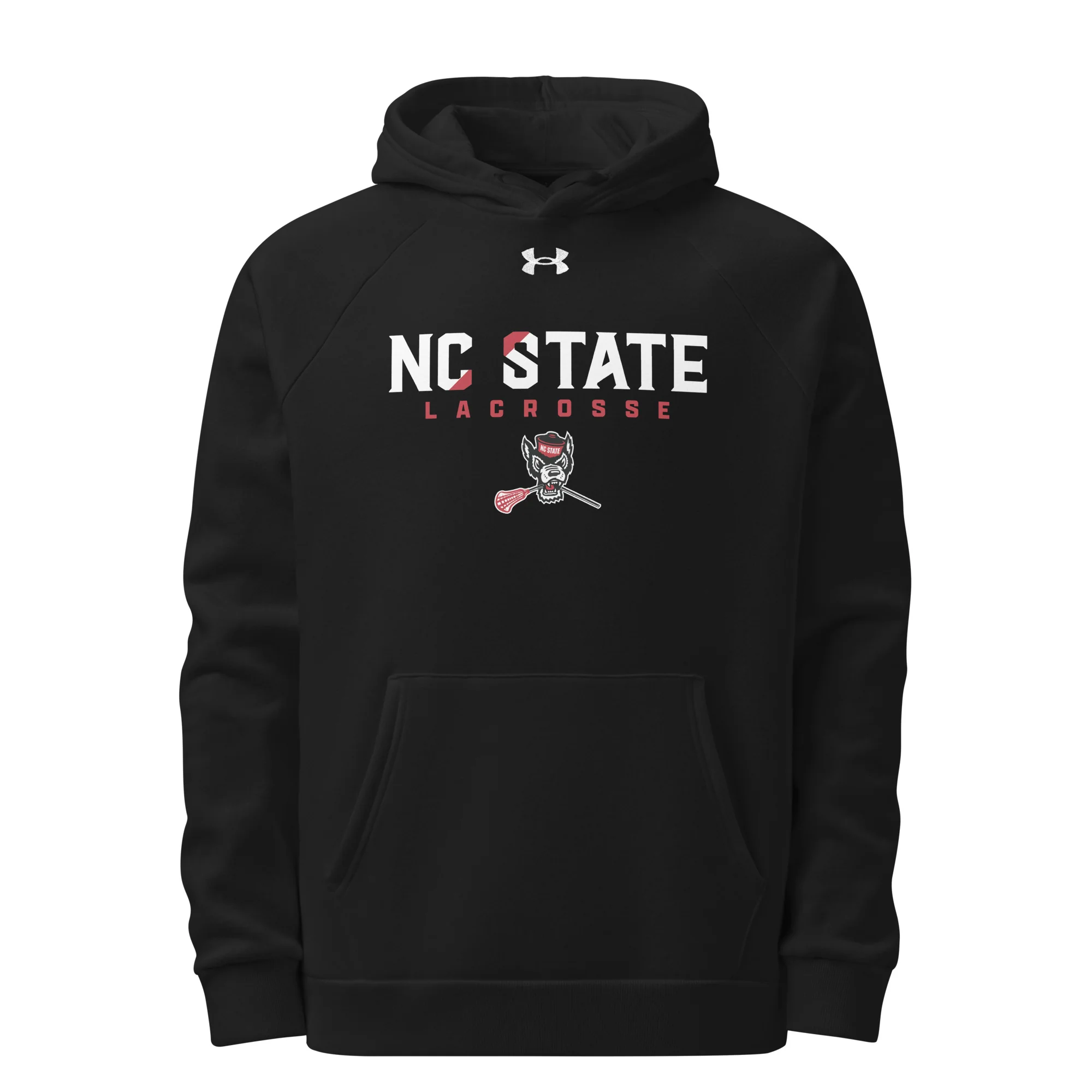 NC State Stacked Under Armour® Hoodie - Image 3