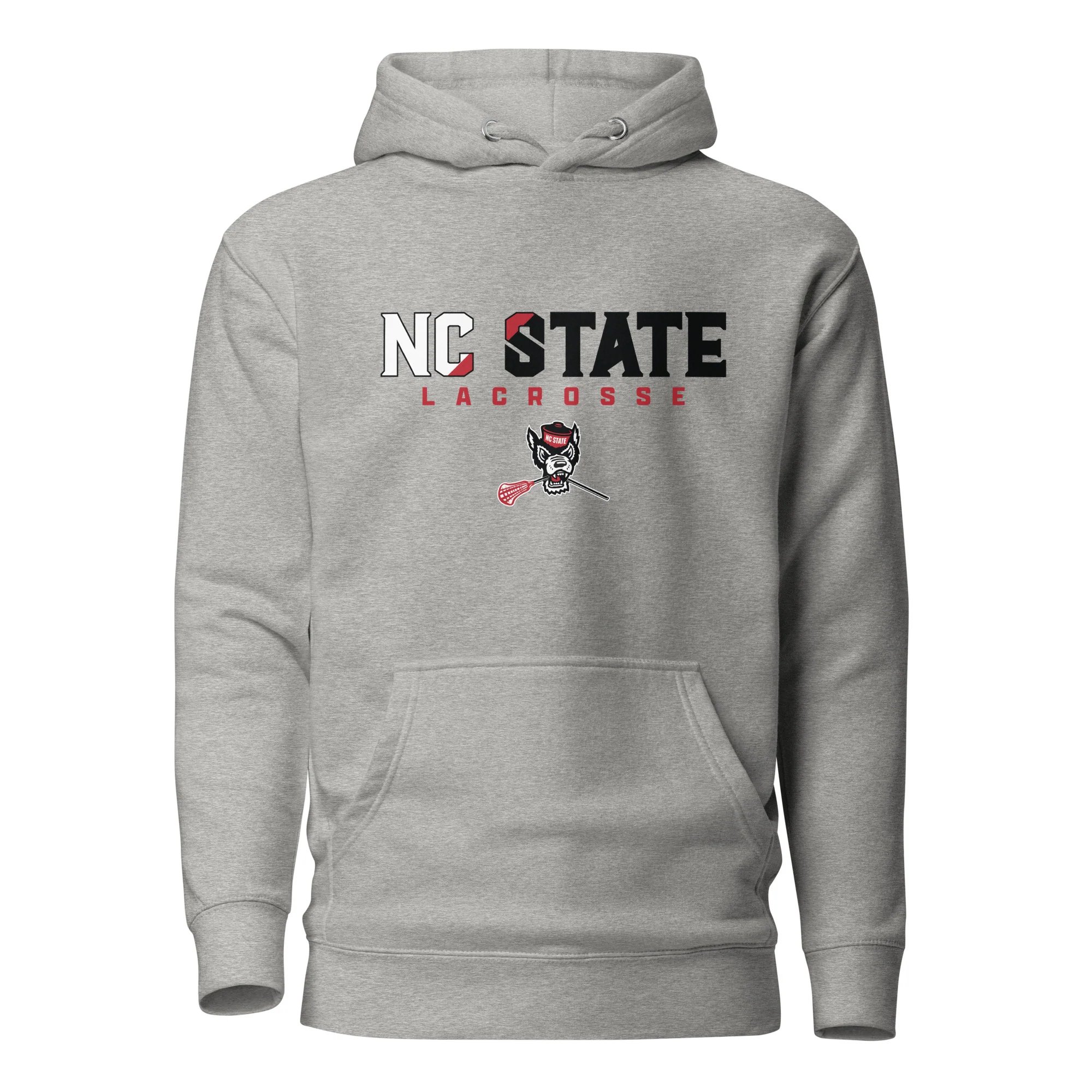 NC State Stacked Unisex Hoodie