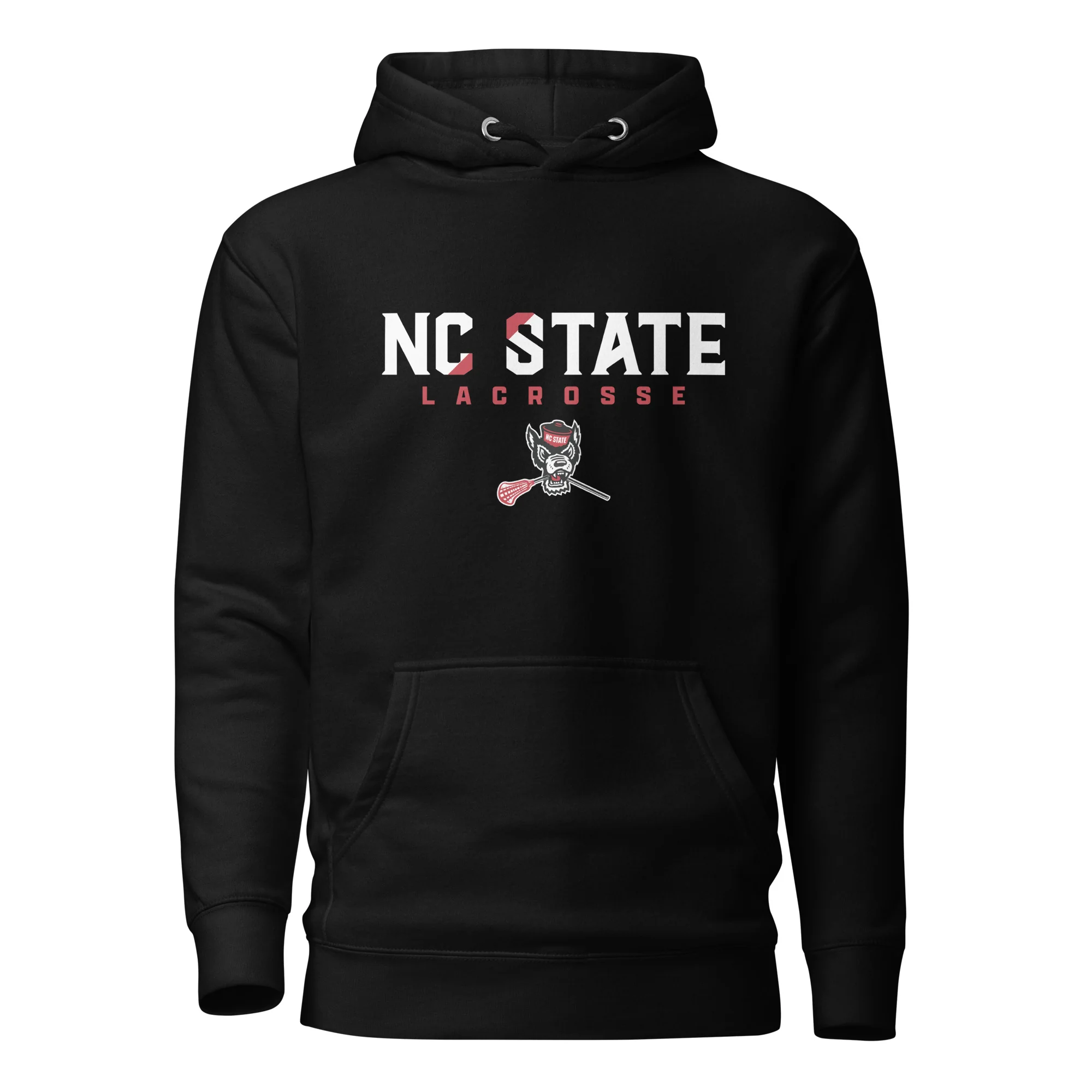NC State Stacked Unisex Hoodie - Image 3