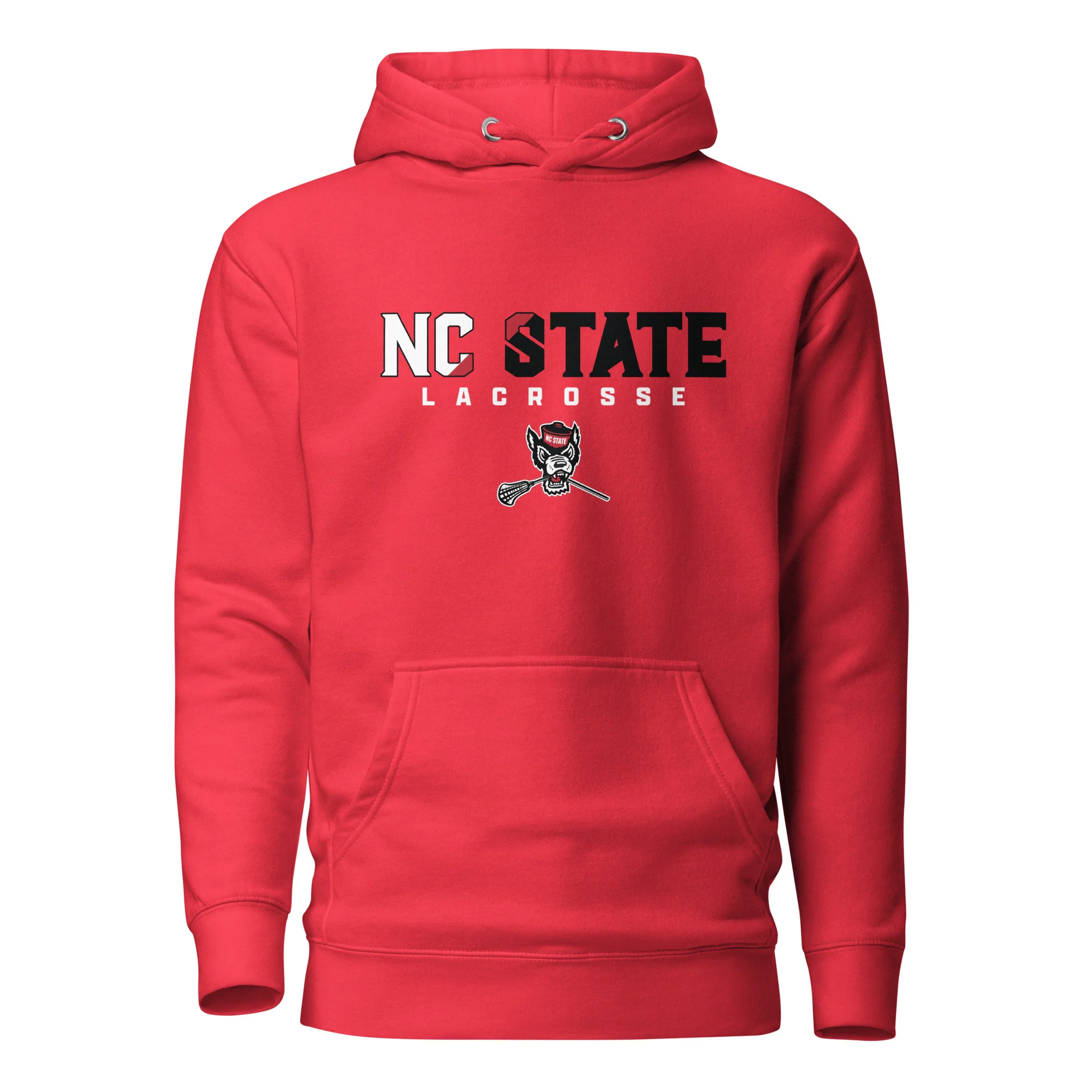 NC State Stacked Unisex Hoodie - Image 4