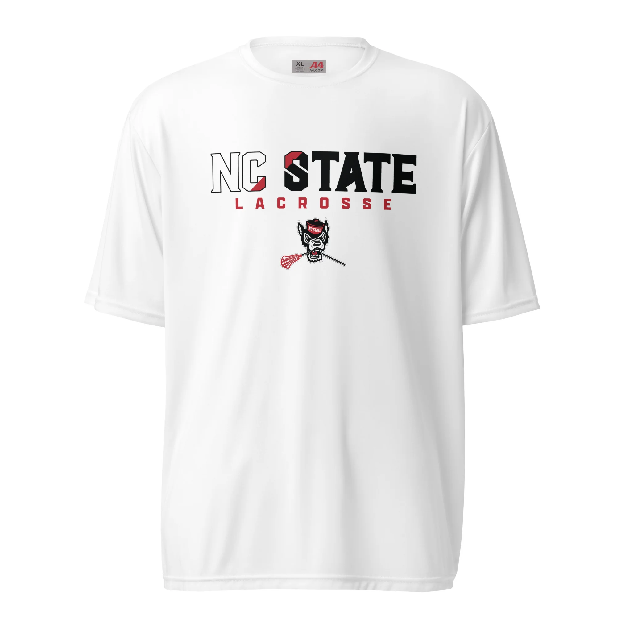 NC State Stacked Unisex Performance T-Shirt - Image 2