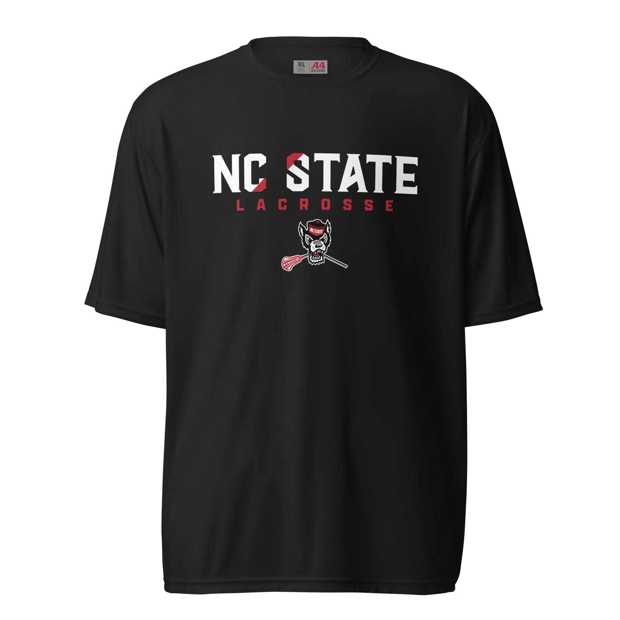 NC State Stacked Unisex Performance T-Shirt - Image 3