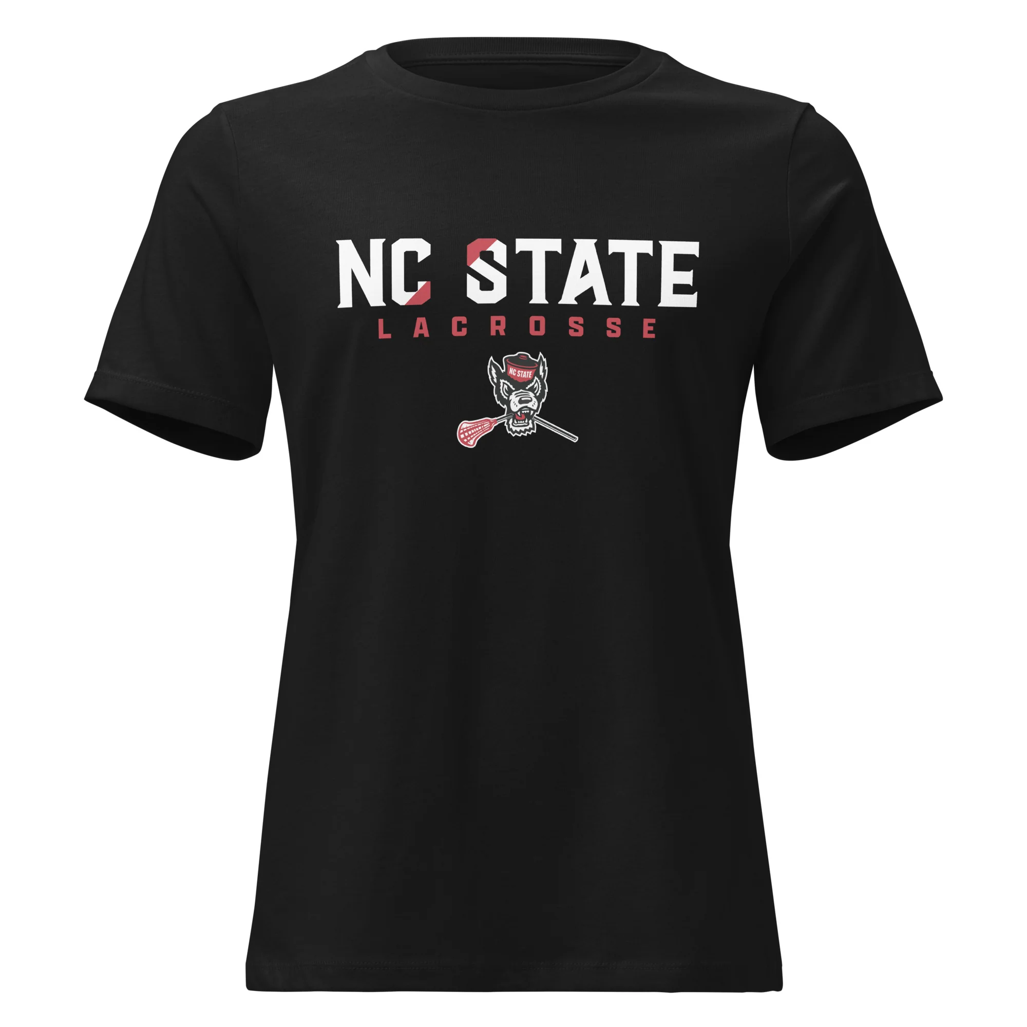 NC State Stacked Women's T-Shirt - Image 3