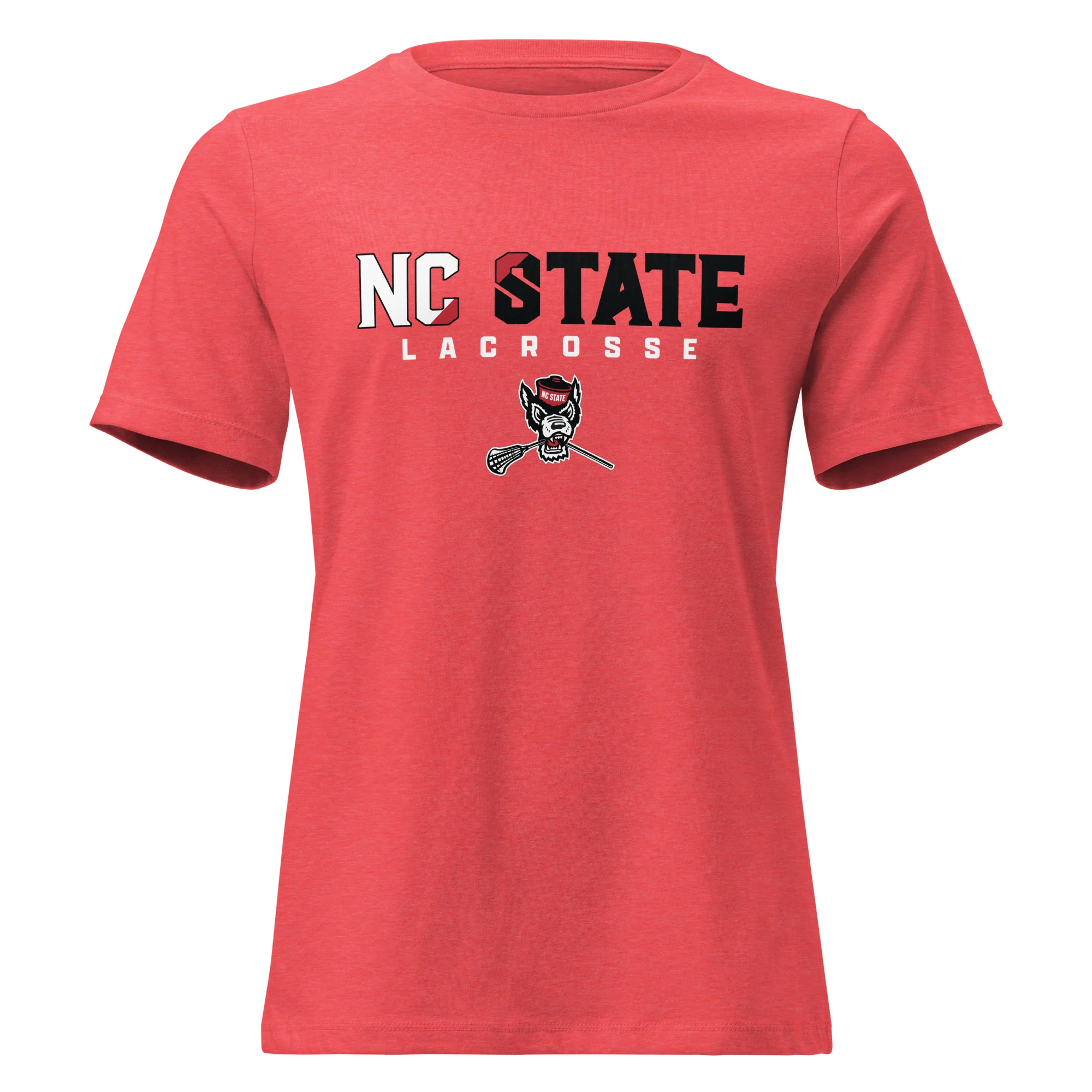 NC State Stacked Women's T-Shirt - Image 4