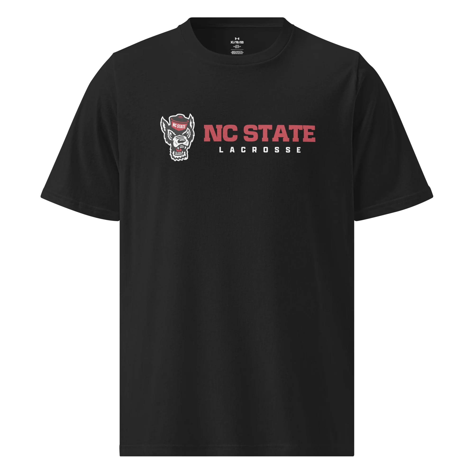 NC State Text Under ArmourⓇ Athletic T-Shirt - Image 3