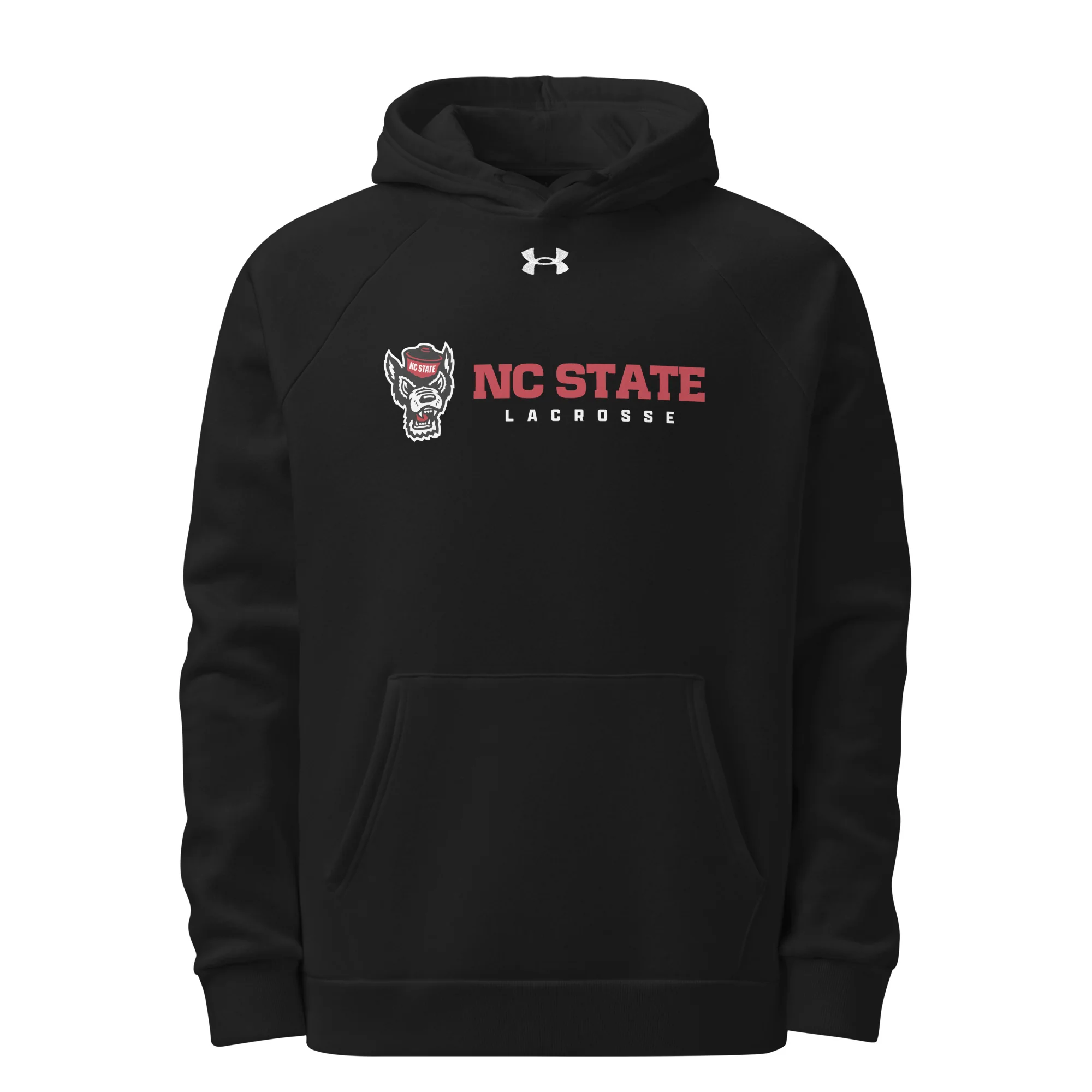 NC State Text Under Armour® Hoodie - Image 3